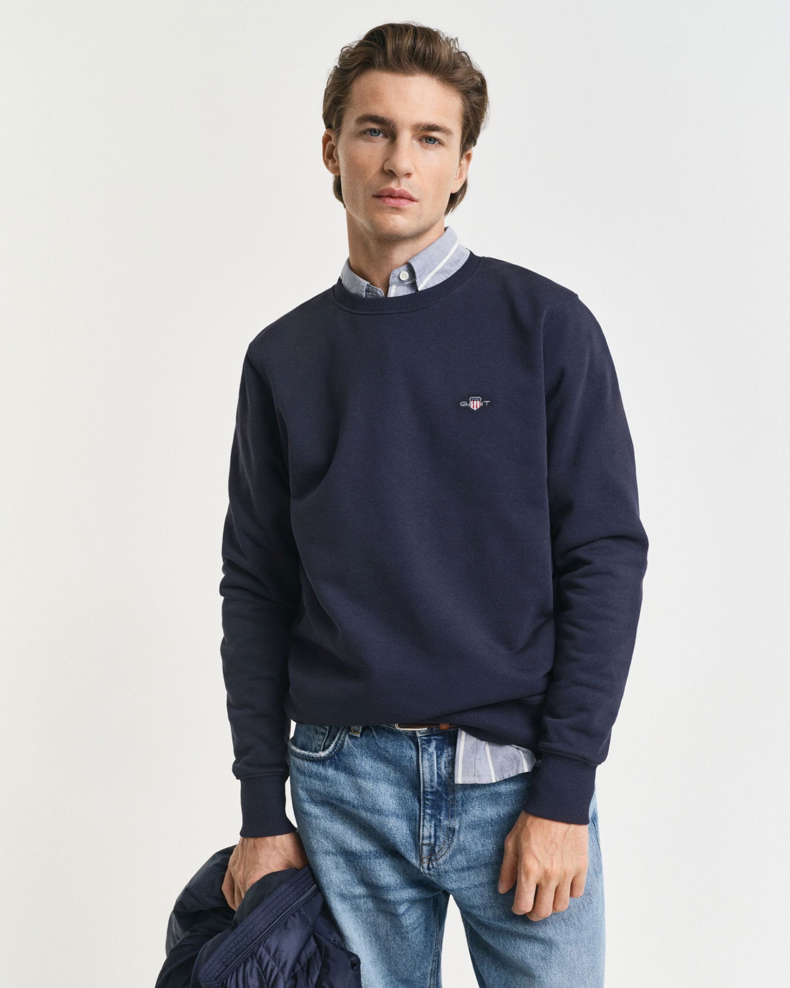 d208f0c97fe3cd8264cffdc9c633b3cf Gant |  Gant Sweatshirt  | 4XL | evening blue