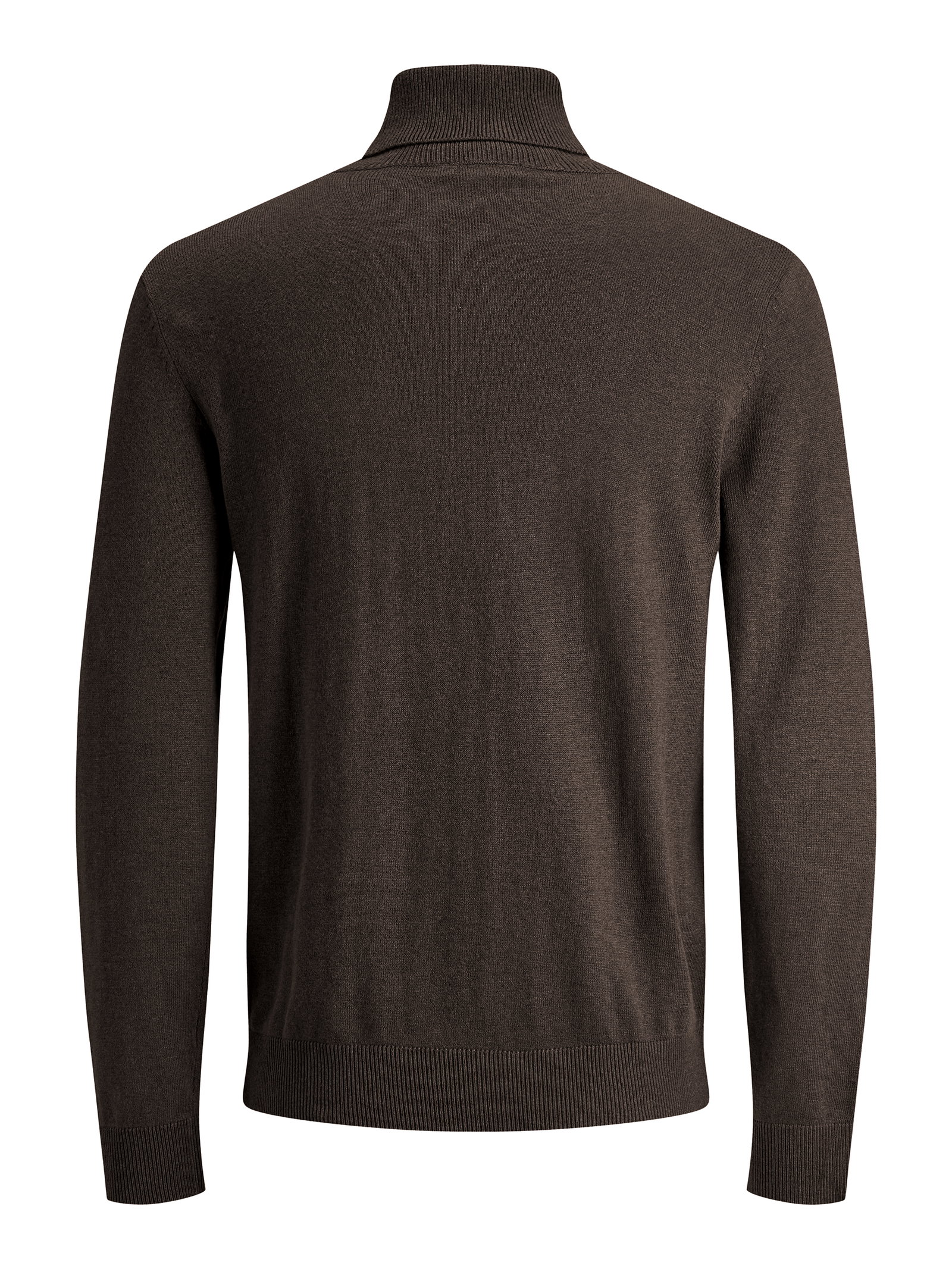 JJEEMIL KNIT ROLL NECK NOOS, Mulch/TWIST #8