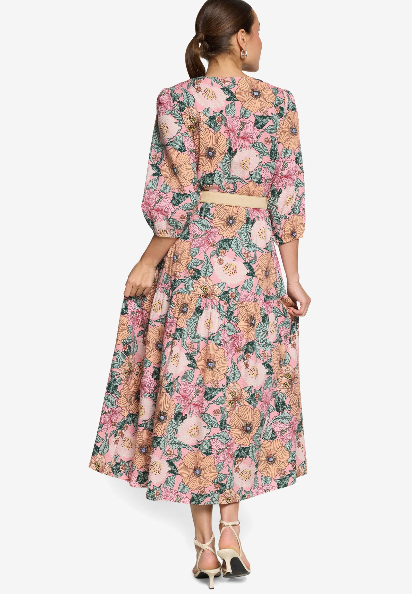 e78ac80718e1288562158992a0b2275a Zero | Zero Freizeitkleid | 34 | rosé/green