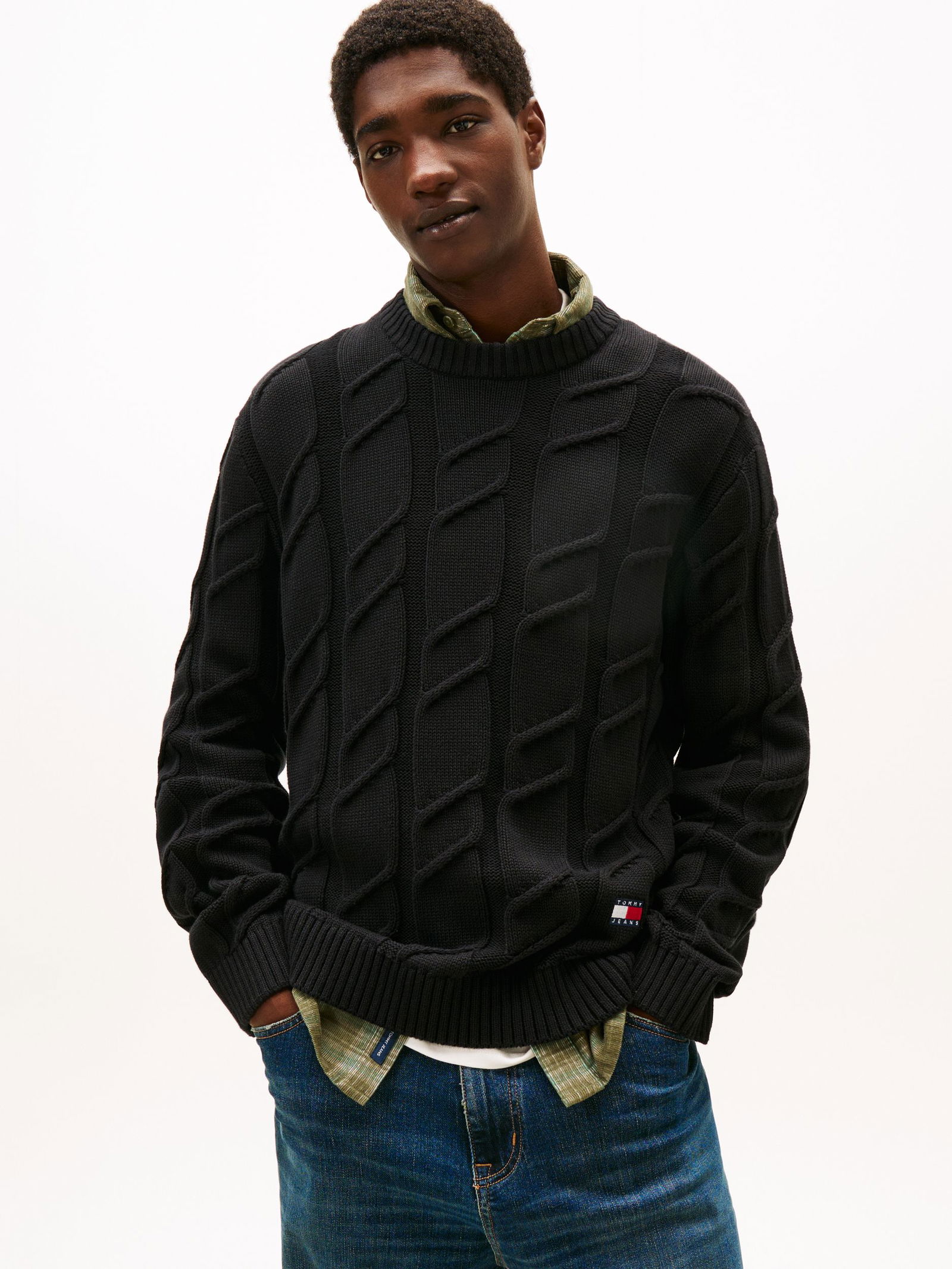 Tommy Jeans | Tommy Jeans Pullover | L | black