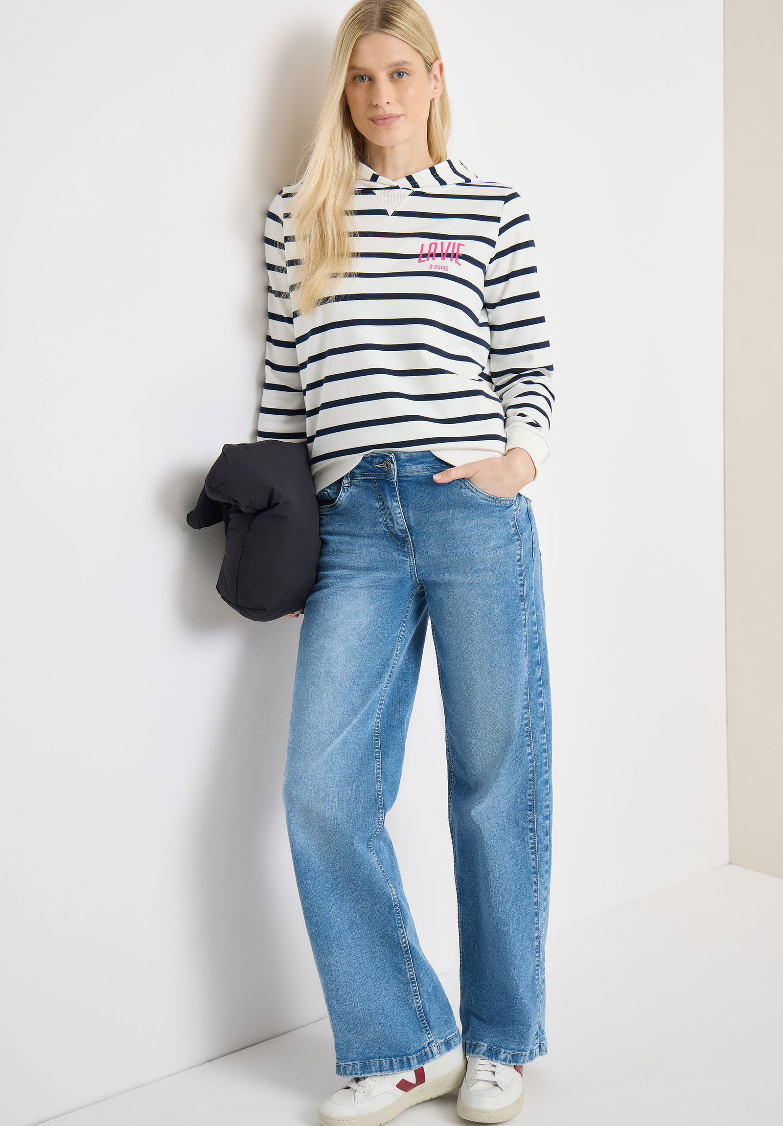 CECIL |  CECIL Sweatshirt  | XL | universal blue