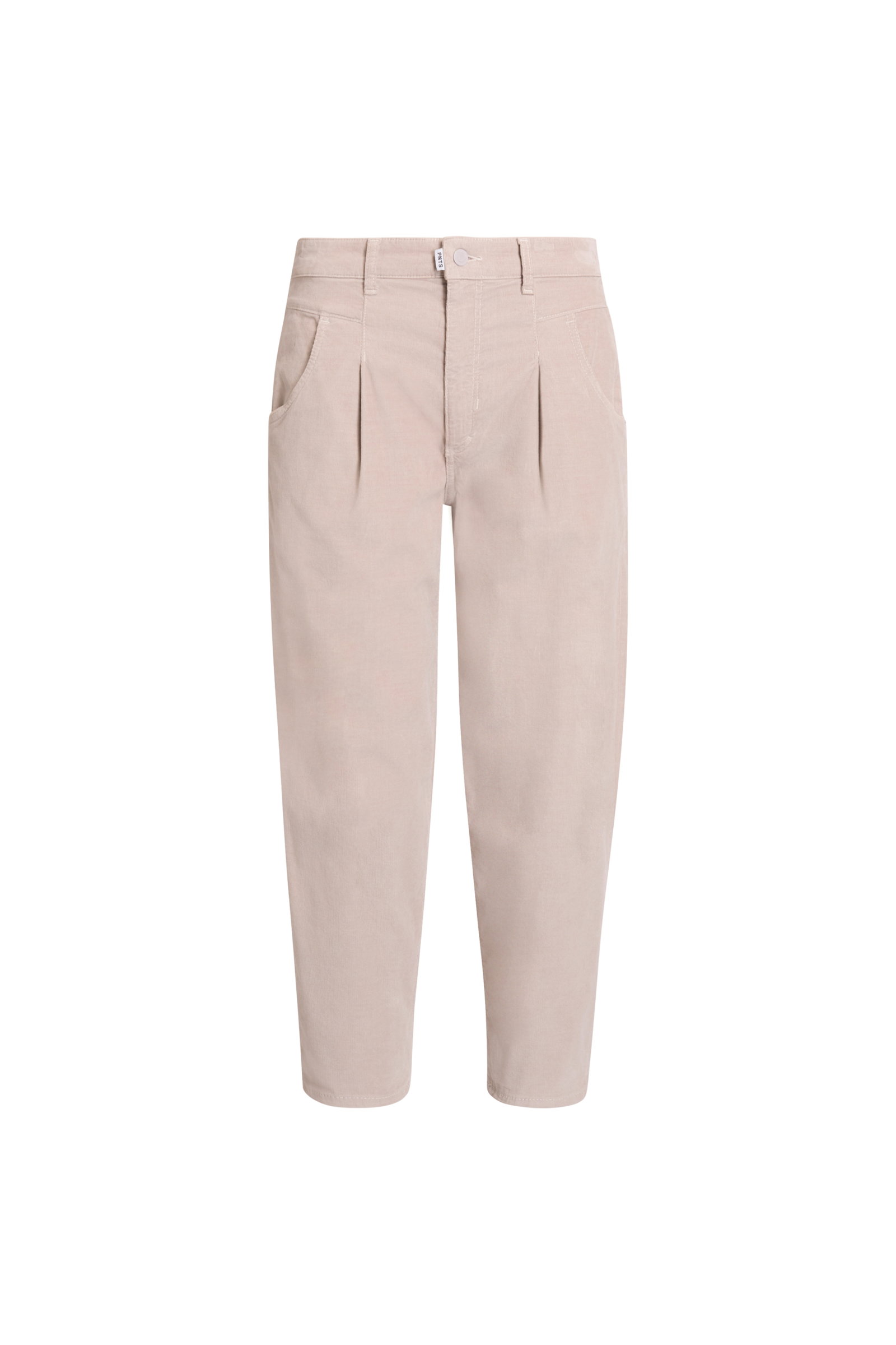 PNTS 05_THE O SHAPE Feincord-Hose mit verkürztem Bein #1