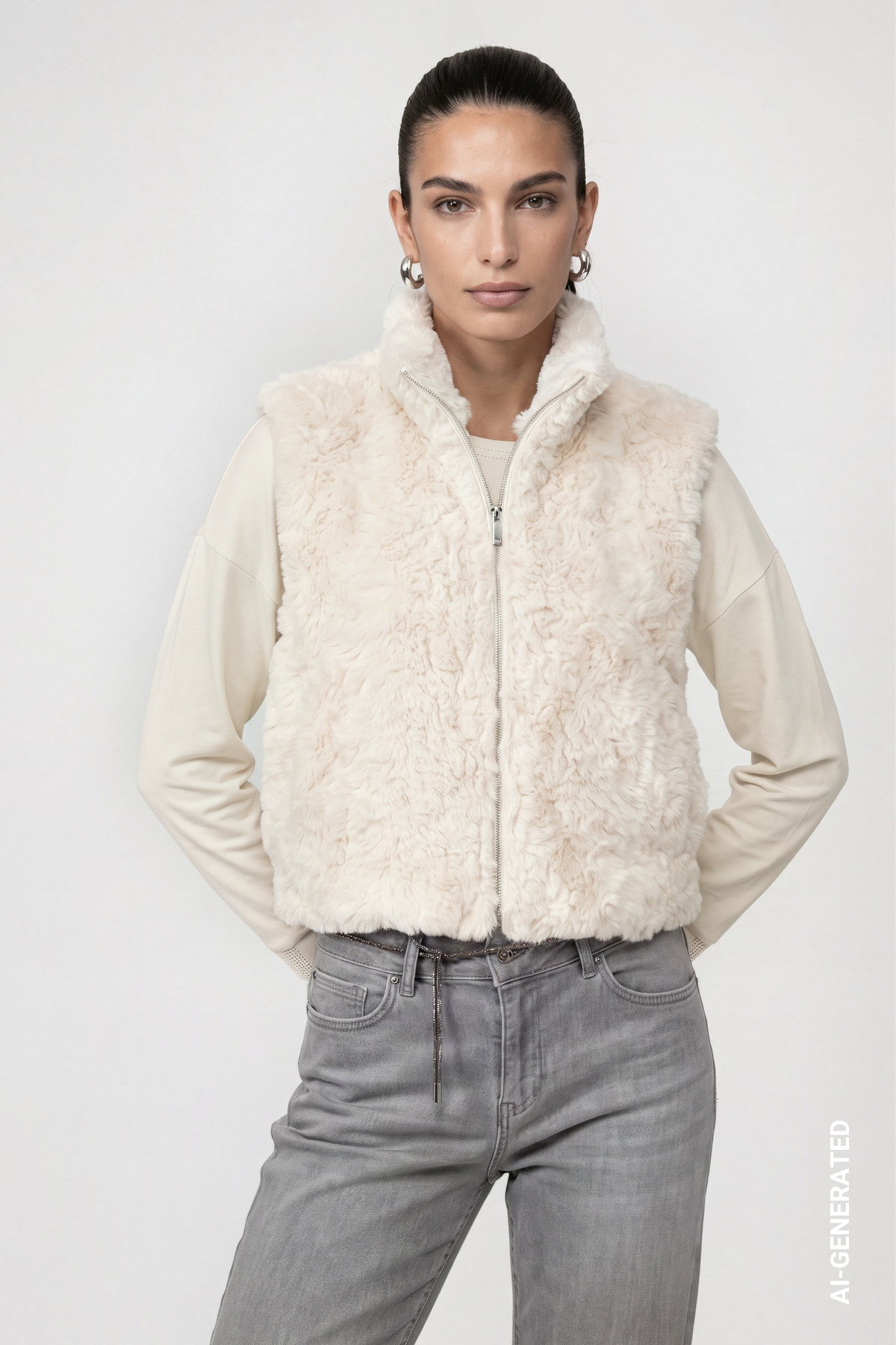 Weste, antique white #2