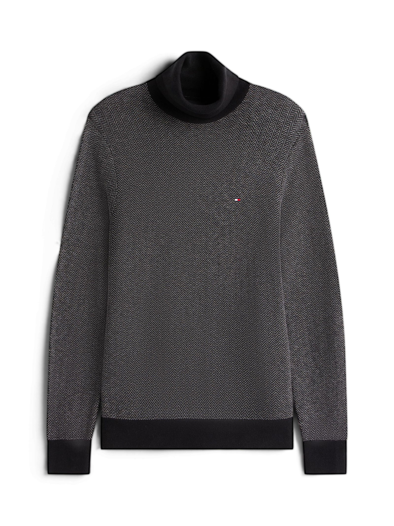 Tommy Hilfiger | Tommy Hilfiger Rollkragenpullover | XL | light grey heather