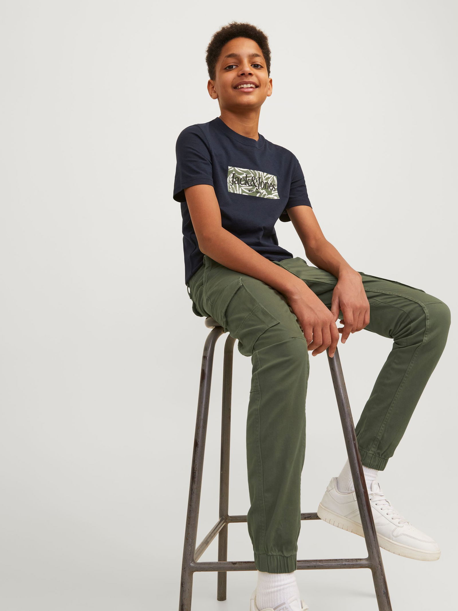 6972068d788cc5544f93b2fbf6b13ee4 Jack&Jones | JPSTPAUL JJFLAKE AKM 542 OLIVE NOOS JNR | 140 | olive night