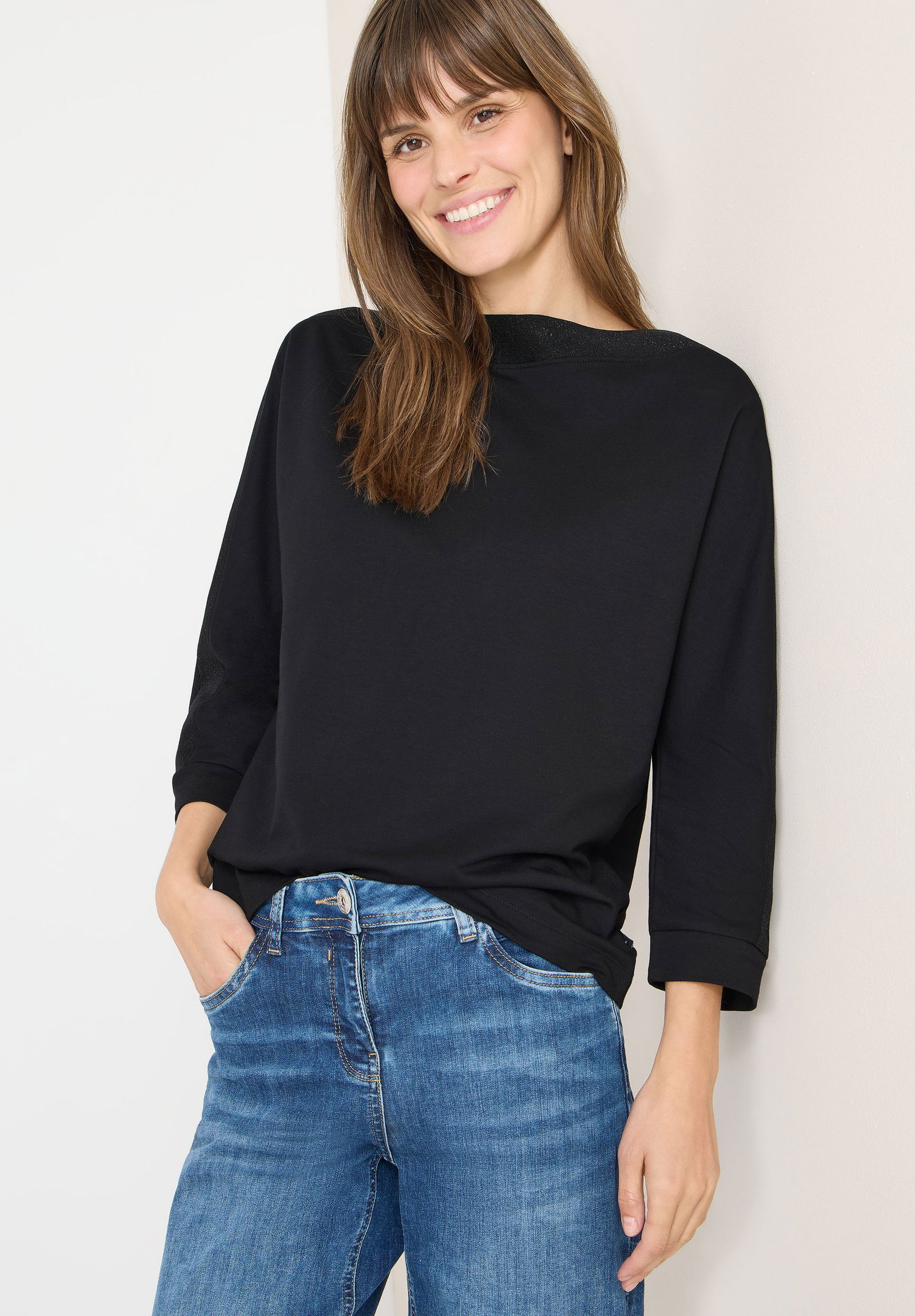CECIL |  CECIL Shirt  | L | black