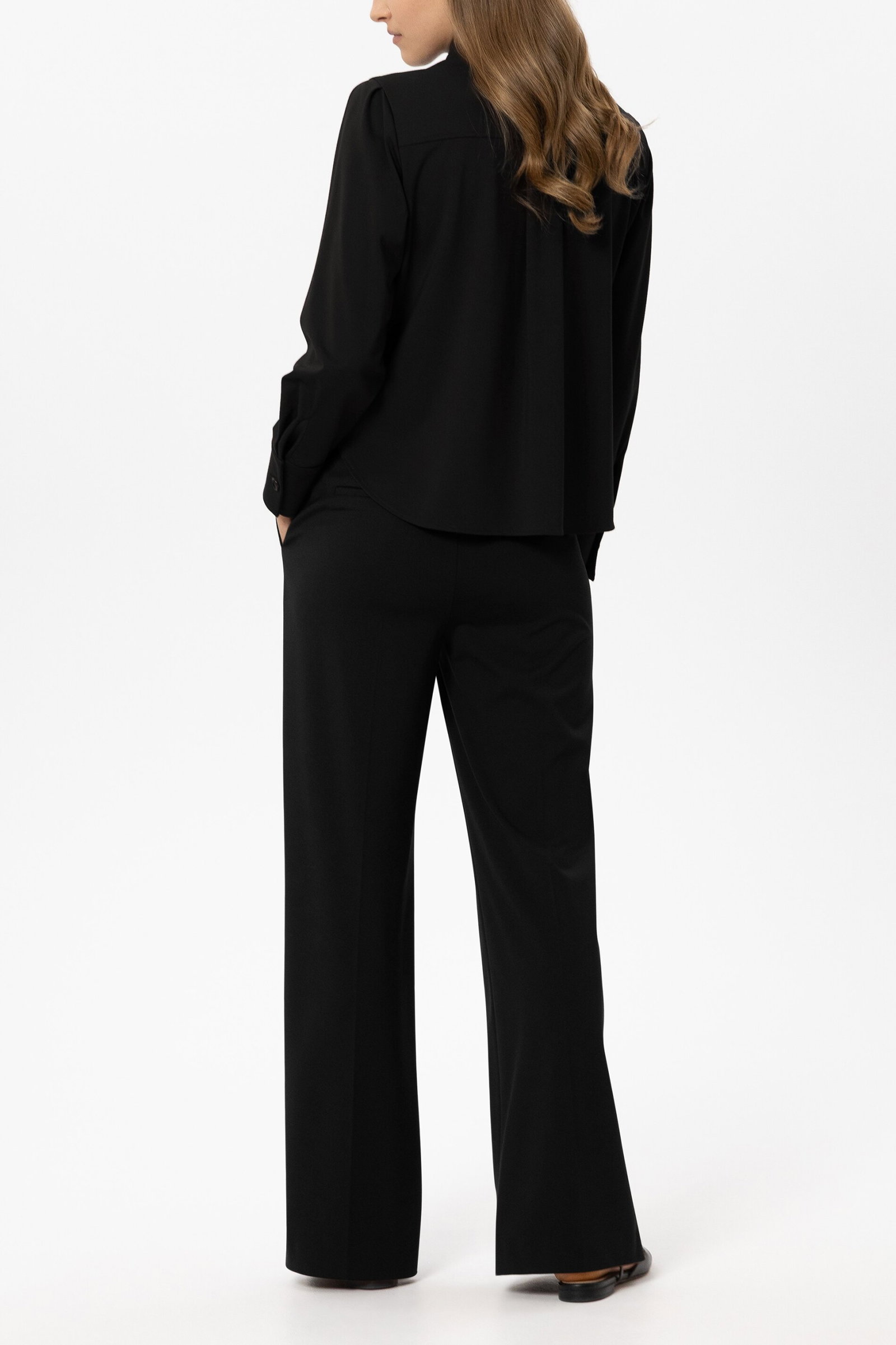 Wideleg aus Punto-Milano, black #4