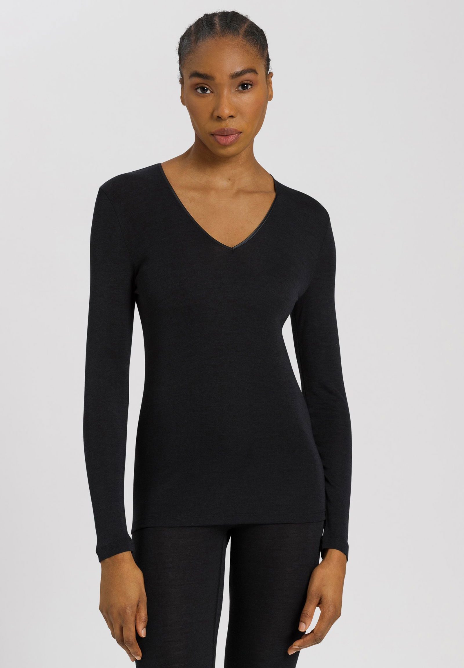  | Woolen Silk LSLV Shirt | M
