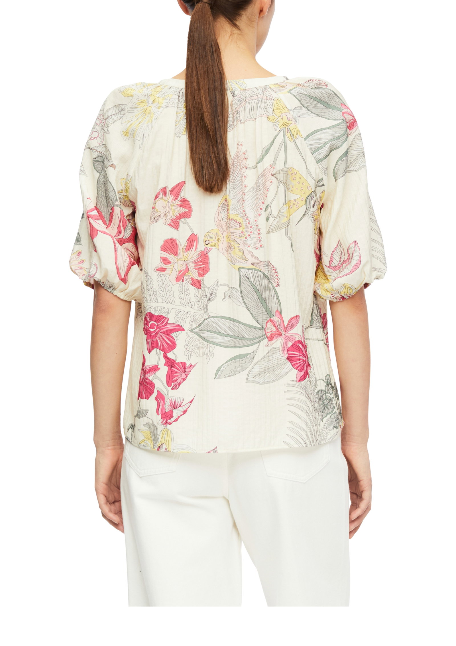 Comma Druckbluse #3