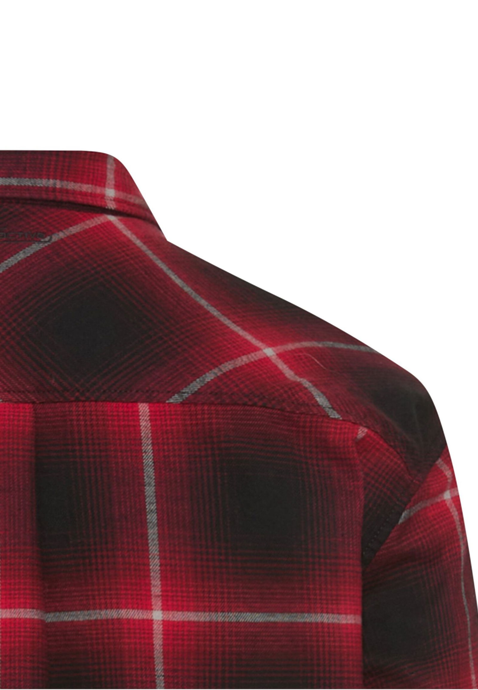 Camel Active |  Camel Active Hemd Regular Fit  | 3XL | brick red