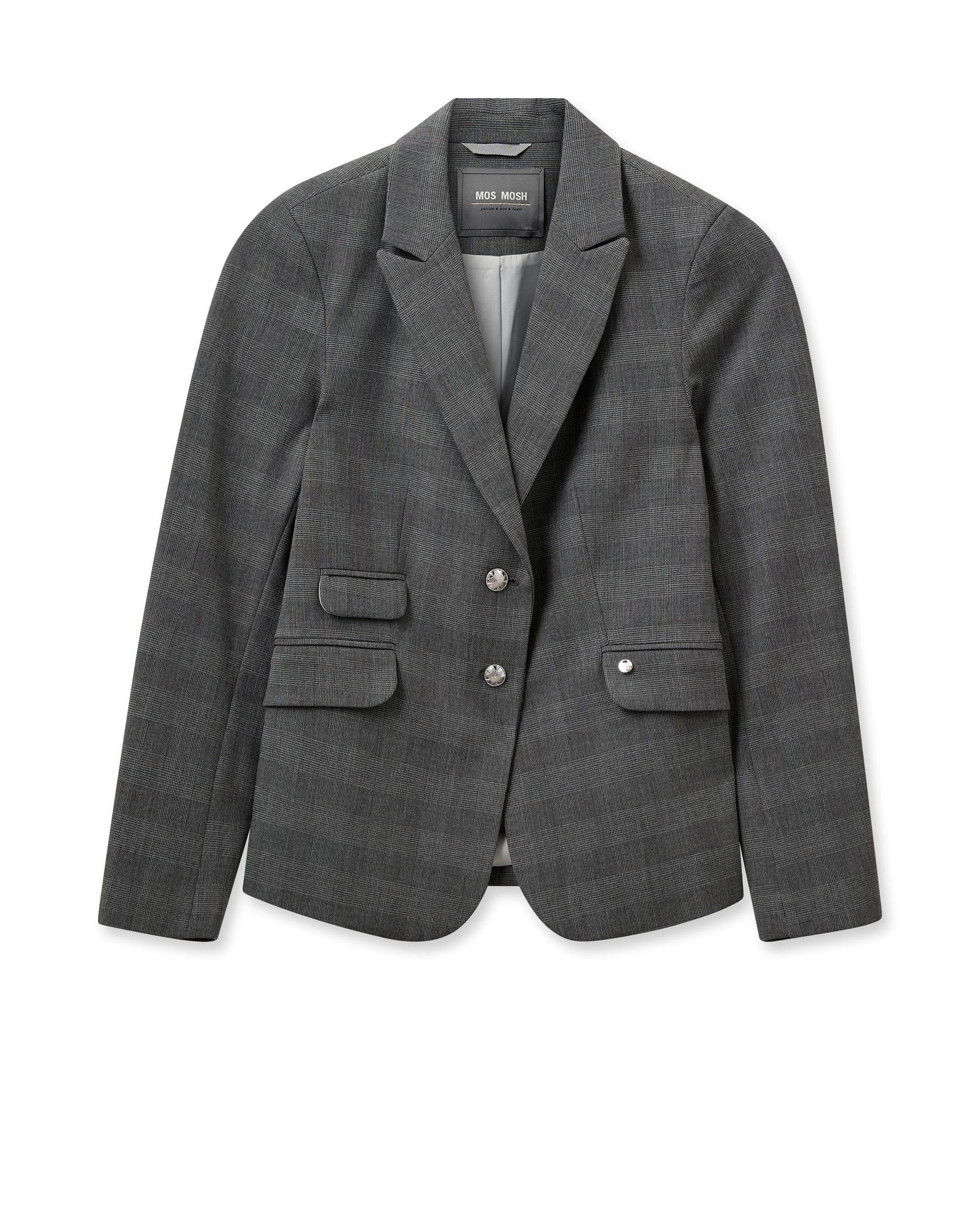 6b1332dcbcaaeb835420d4119ee46d32 Mos Mosh | Mos Mosh Kurzblazer | 38 | sharkskin
