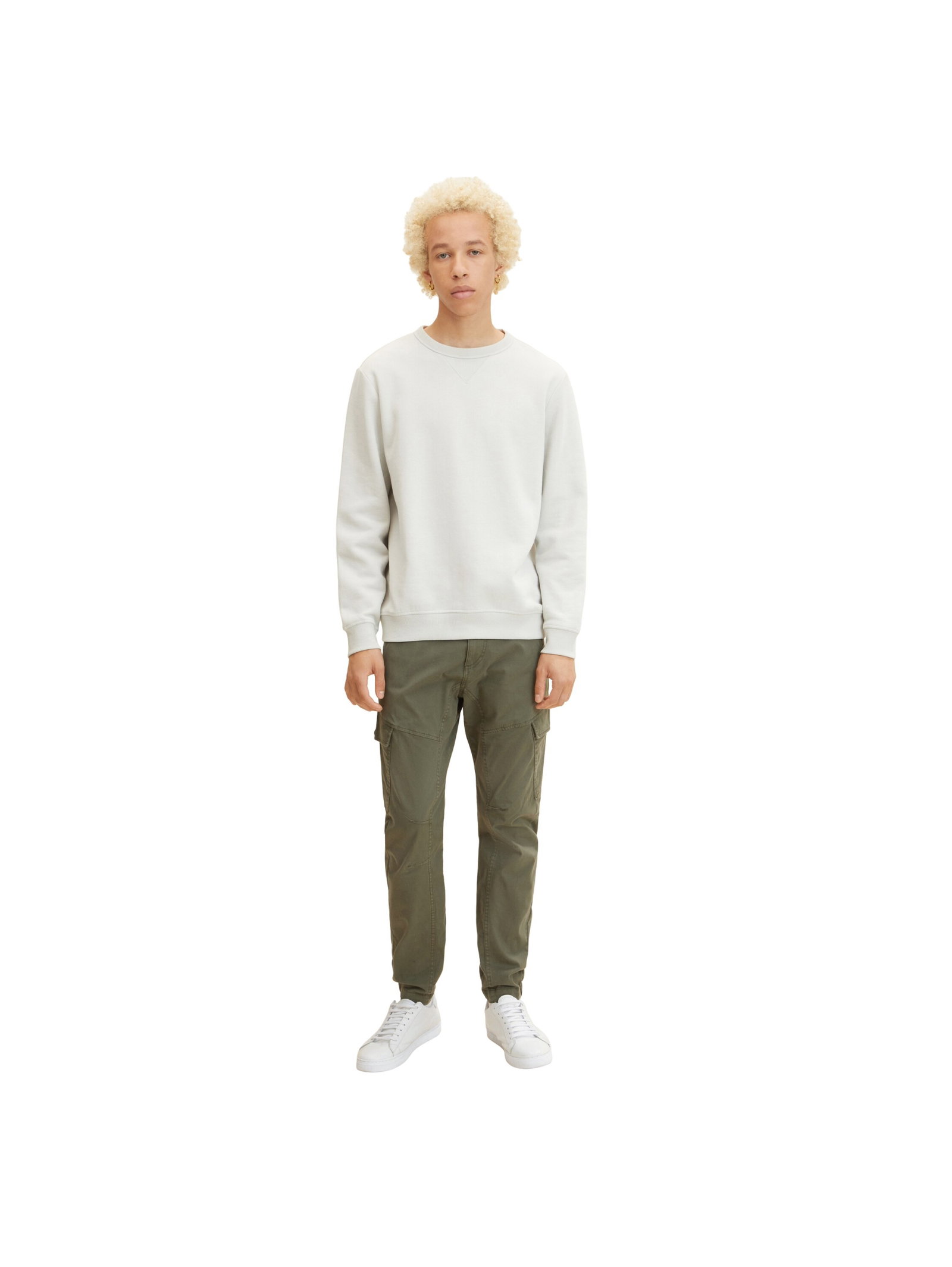 slim cargo pants, Dusty Olive Green #4