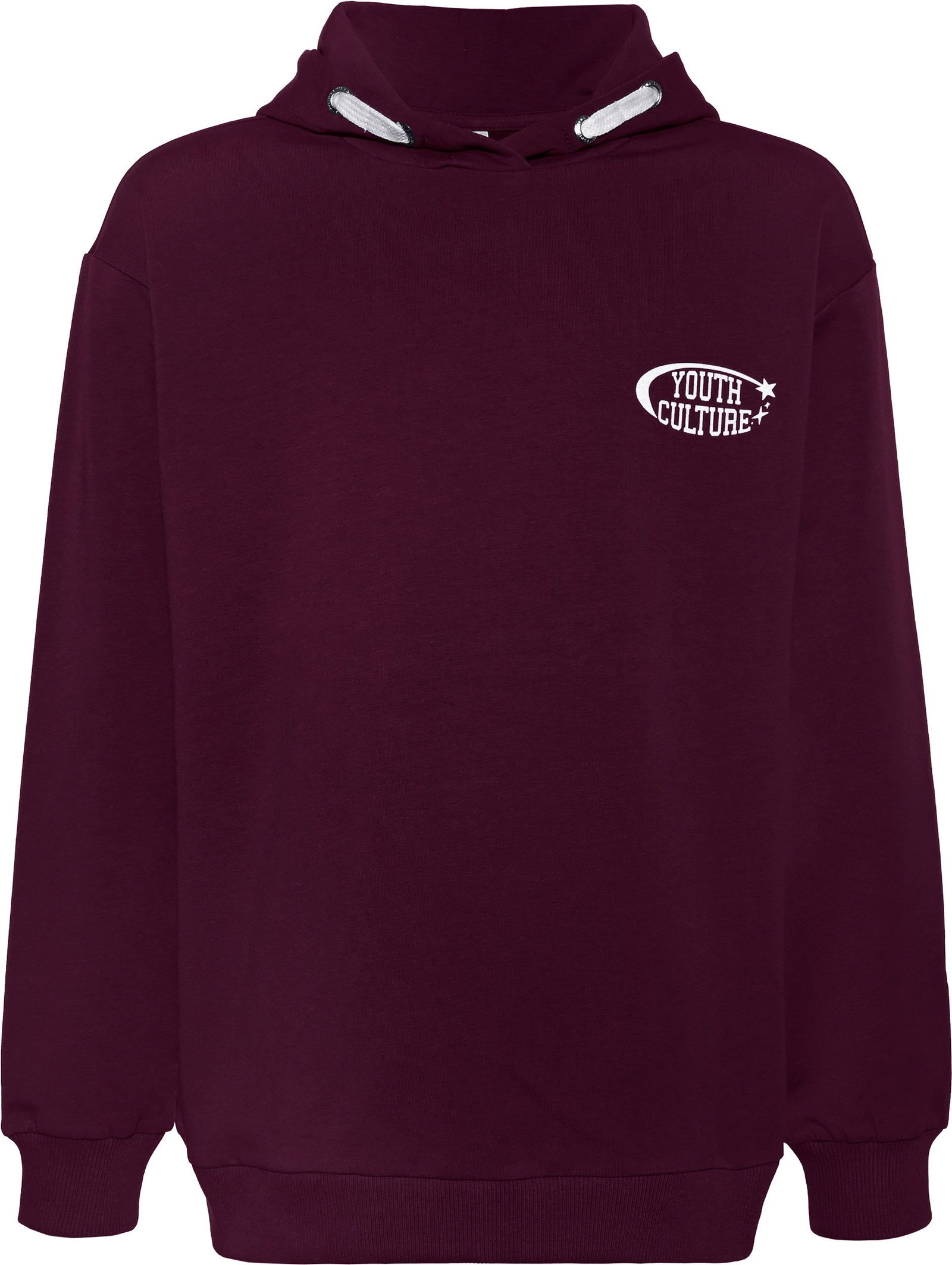 Blue Effect |  6426-Boys Oversized Hoodie, Bordeaux reactive | 140/Normal | 3309_4204