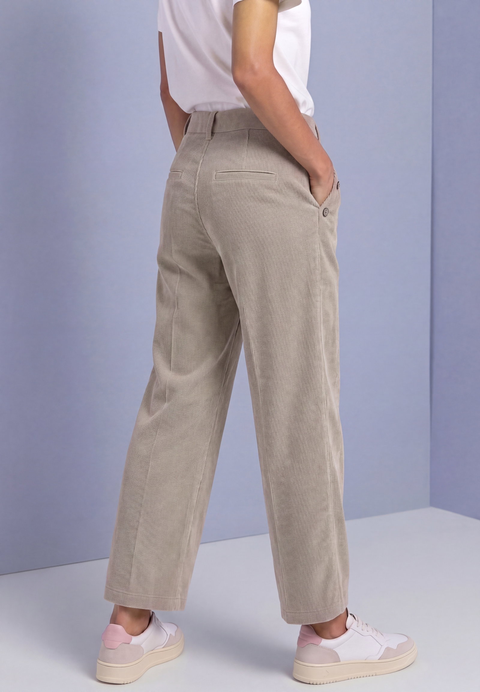 LTD QR Style Amalia Corduroy B, fading sand #4
