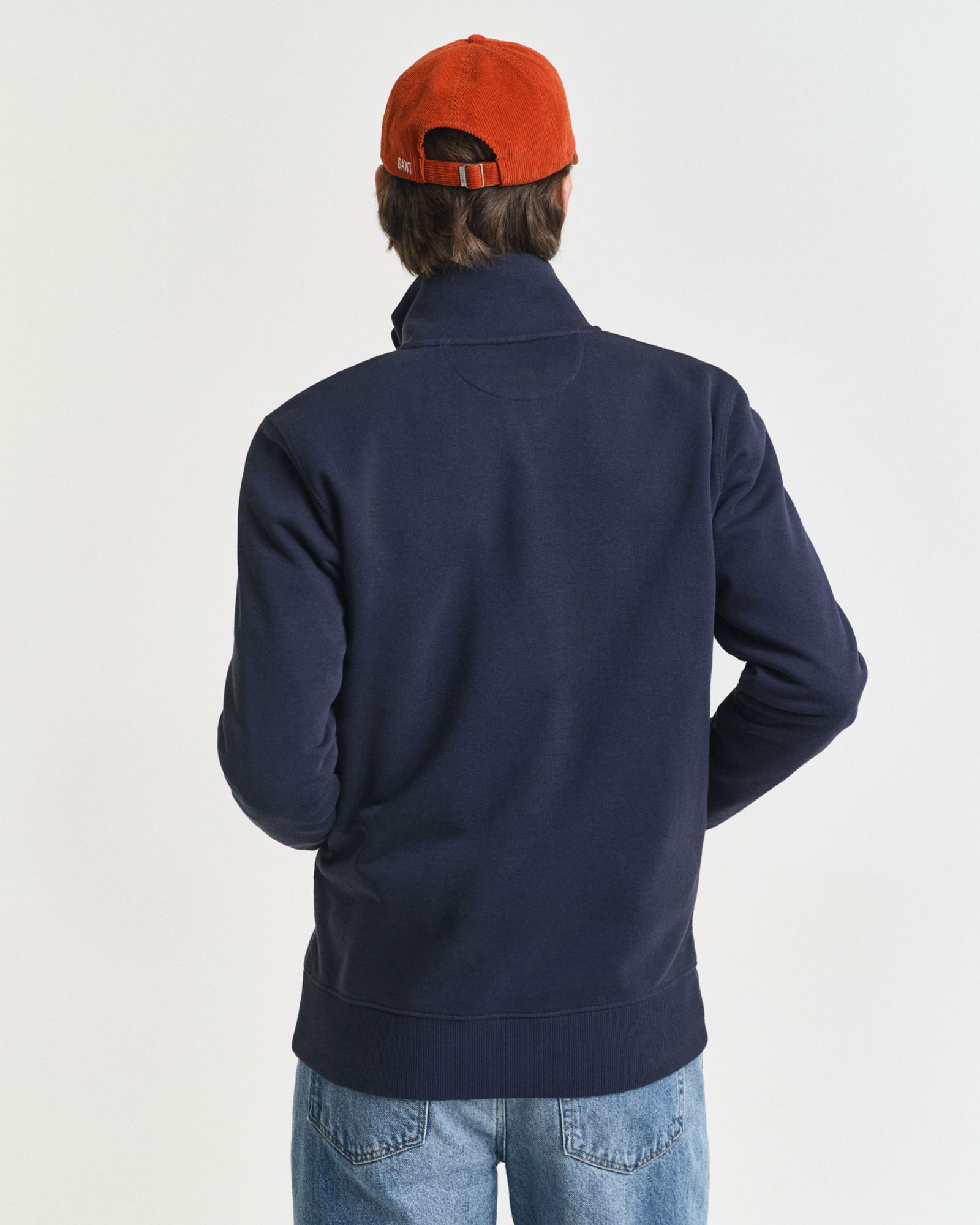 Gant |  Gant Sweatjacke "Shield" | M | grey melange