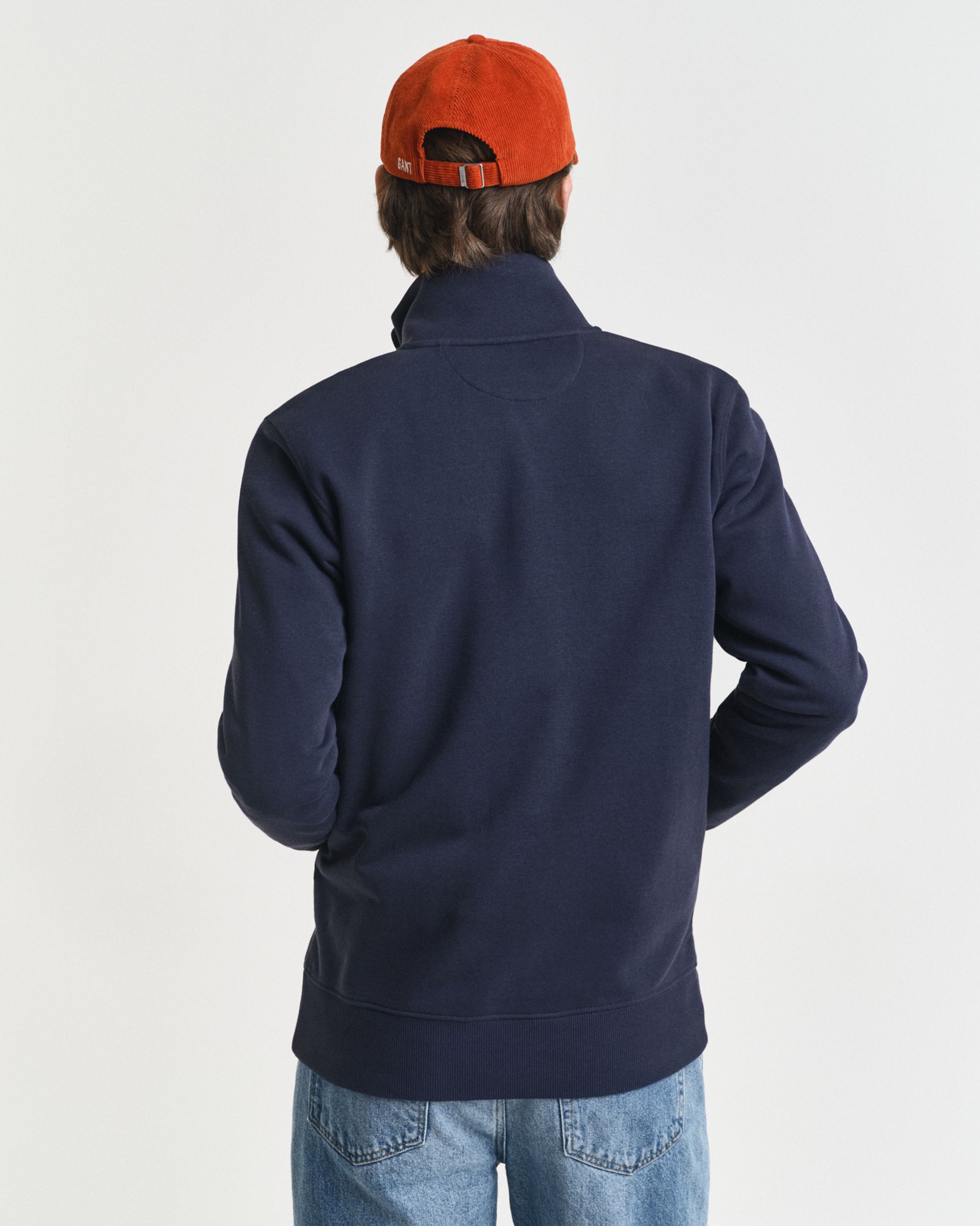 Gant |  Gant Sweatjacke "Shield" | M | grey melange