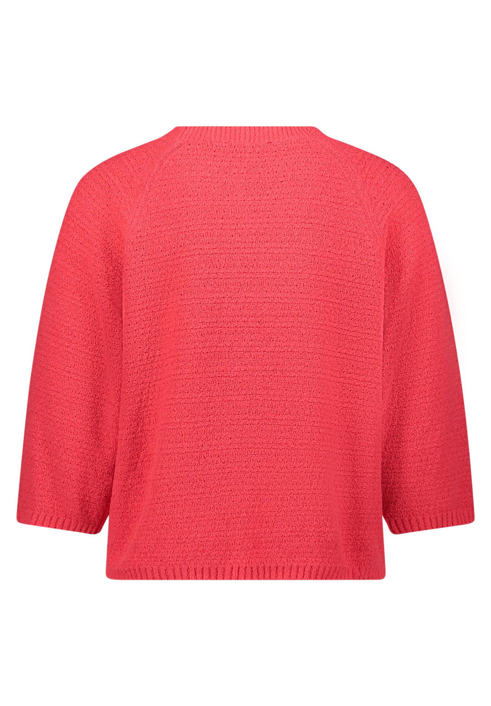 |  Strickpullover Kurz 3/4 Arm, Lollipop Red | 36