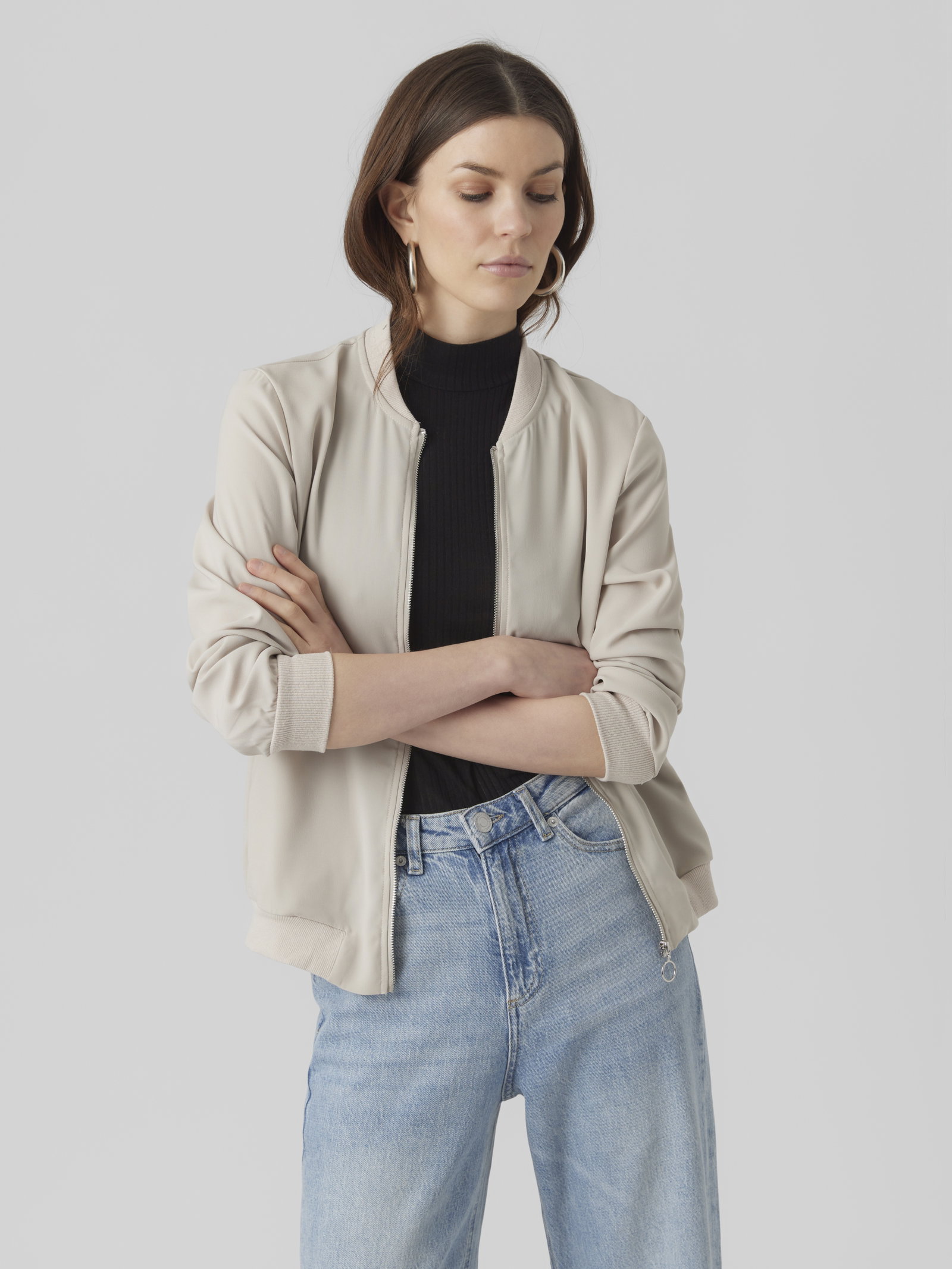 VMCOCO L/S BOMBER NOOS, Silver Lining #1