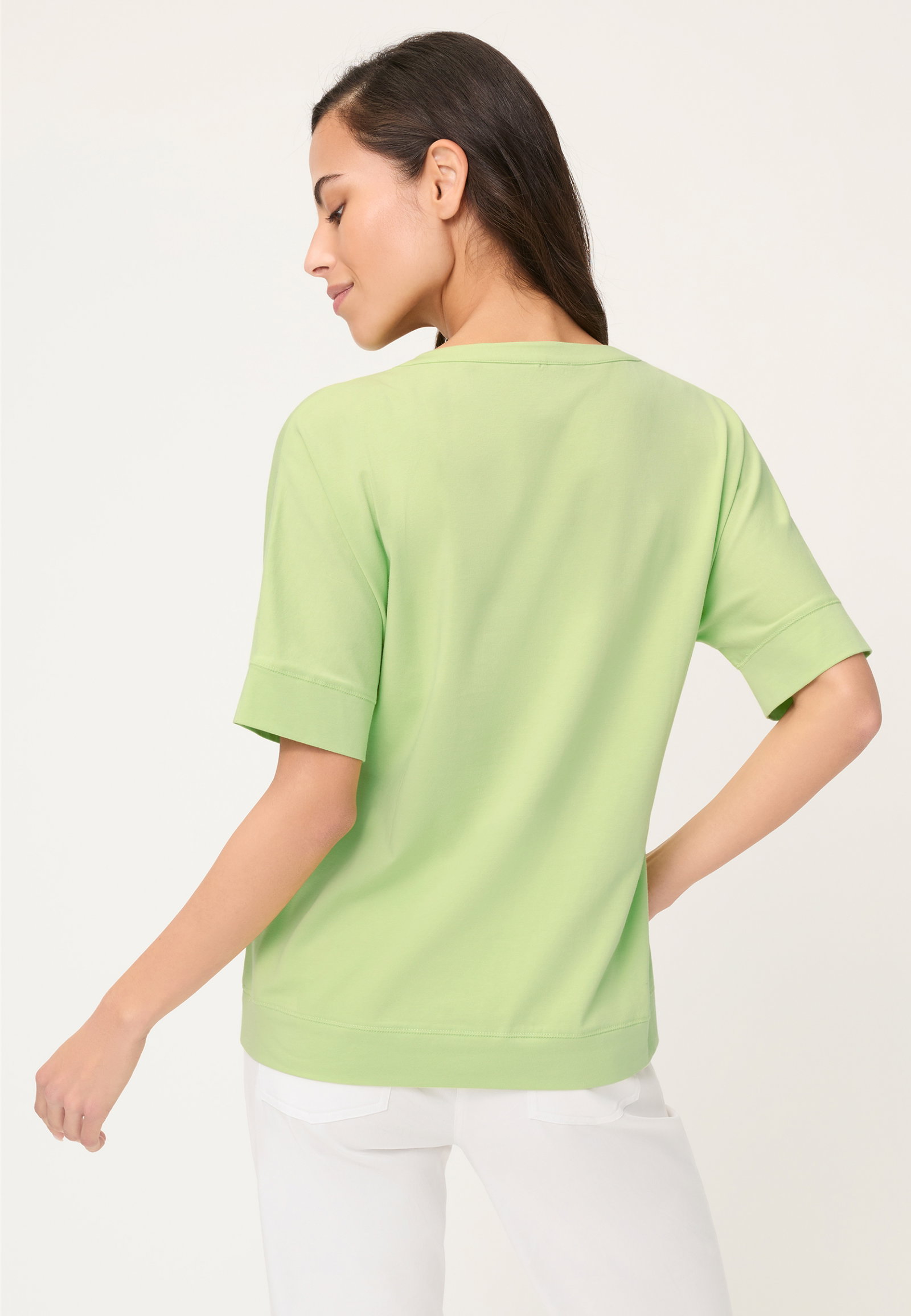 T-Shirt Short Sleeves, Lime Yellow #2