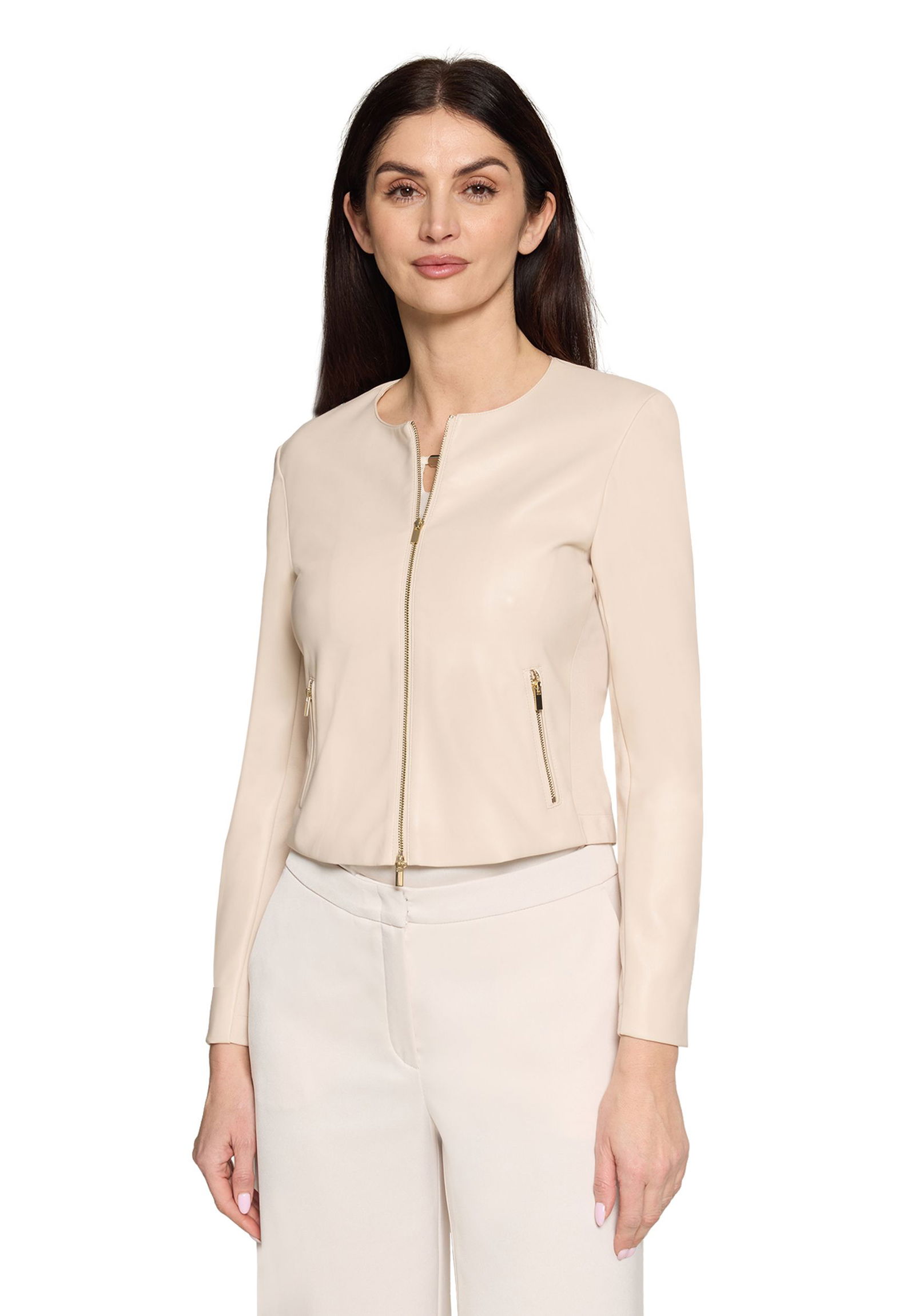 Vera Mont |  Vera Mont Blazer-Jacke | 48 | crystal gray