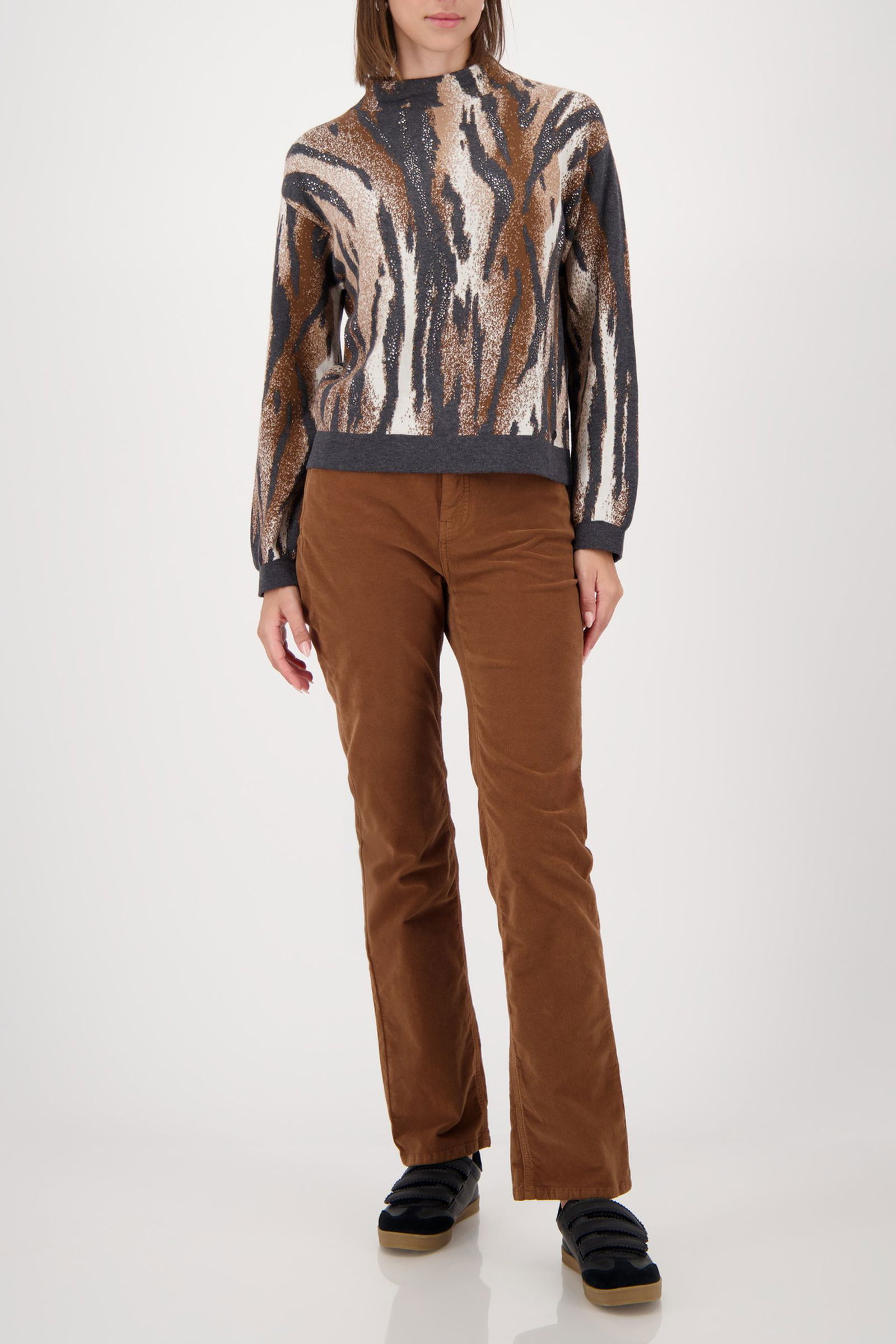  | Pullover, anthra gemustert | 40