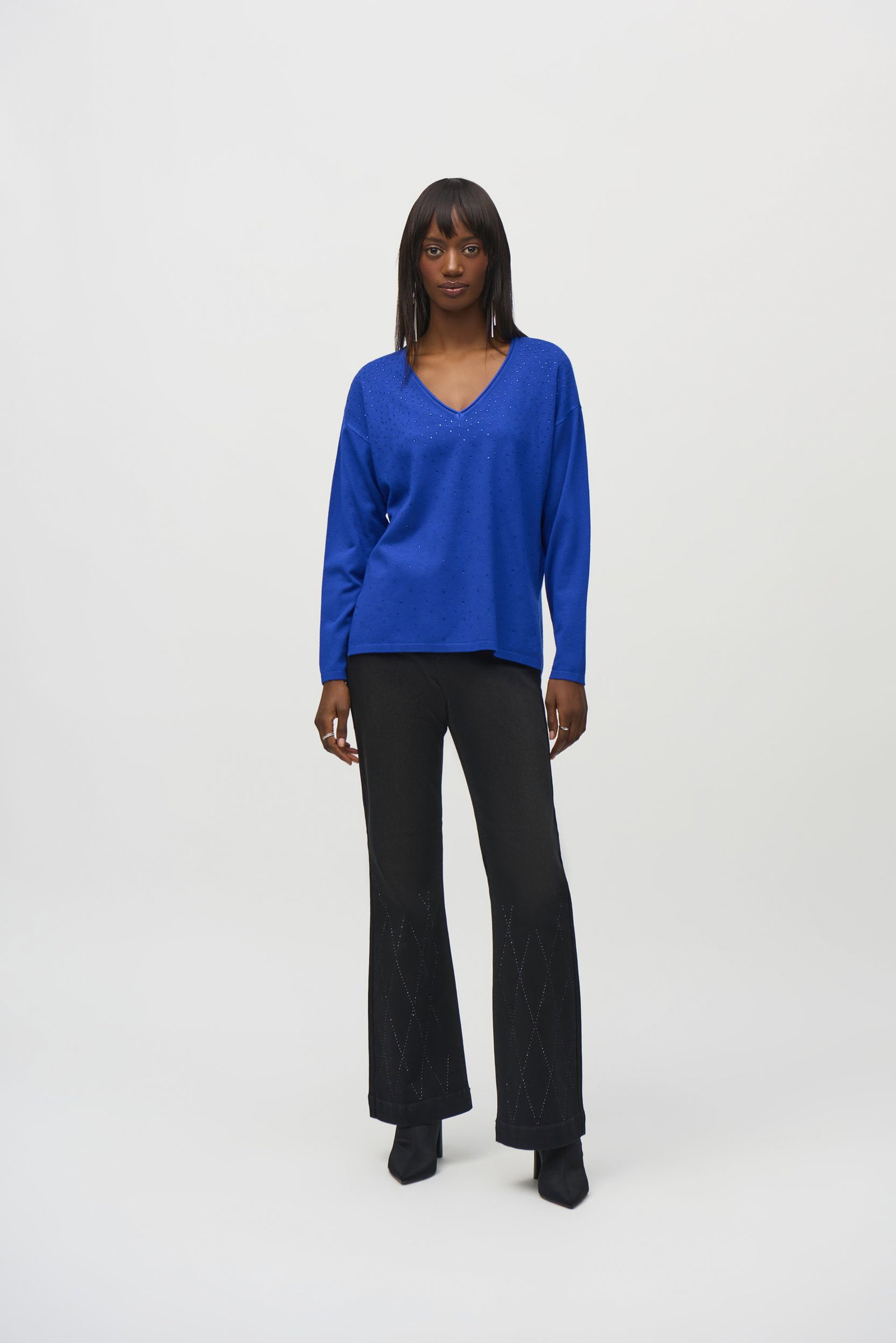 Joseph Ribkoff Pullover mit Straßsteinen #5