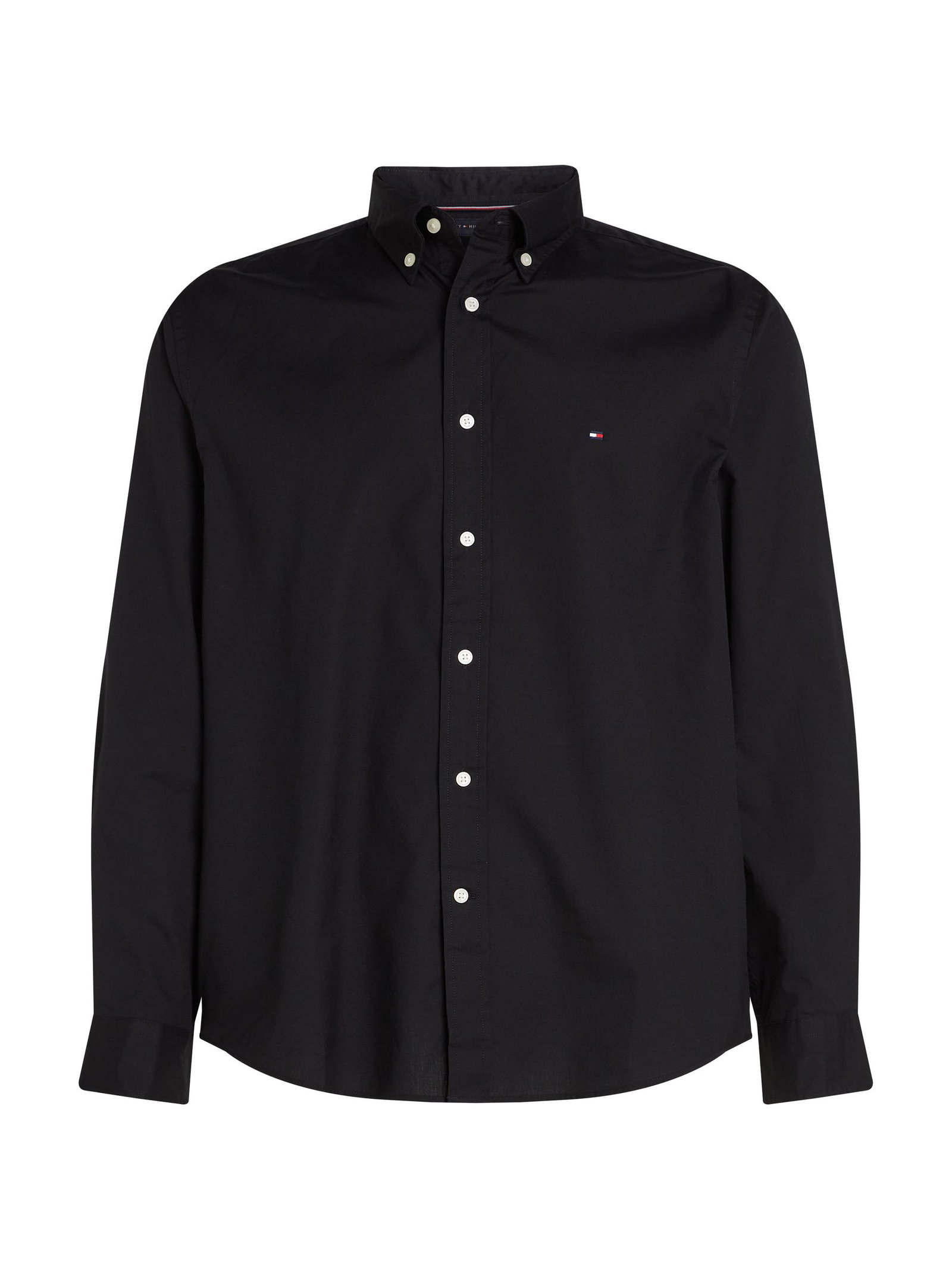 0ec3dfb5ea66d31d24f6430d8b82181a Tommy Hilfiger | Tommy Hilfiger Hemd Regular Fit | M | black