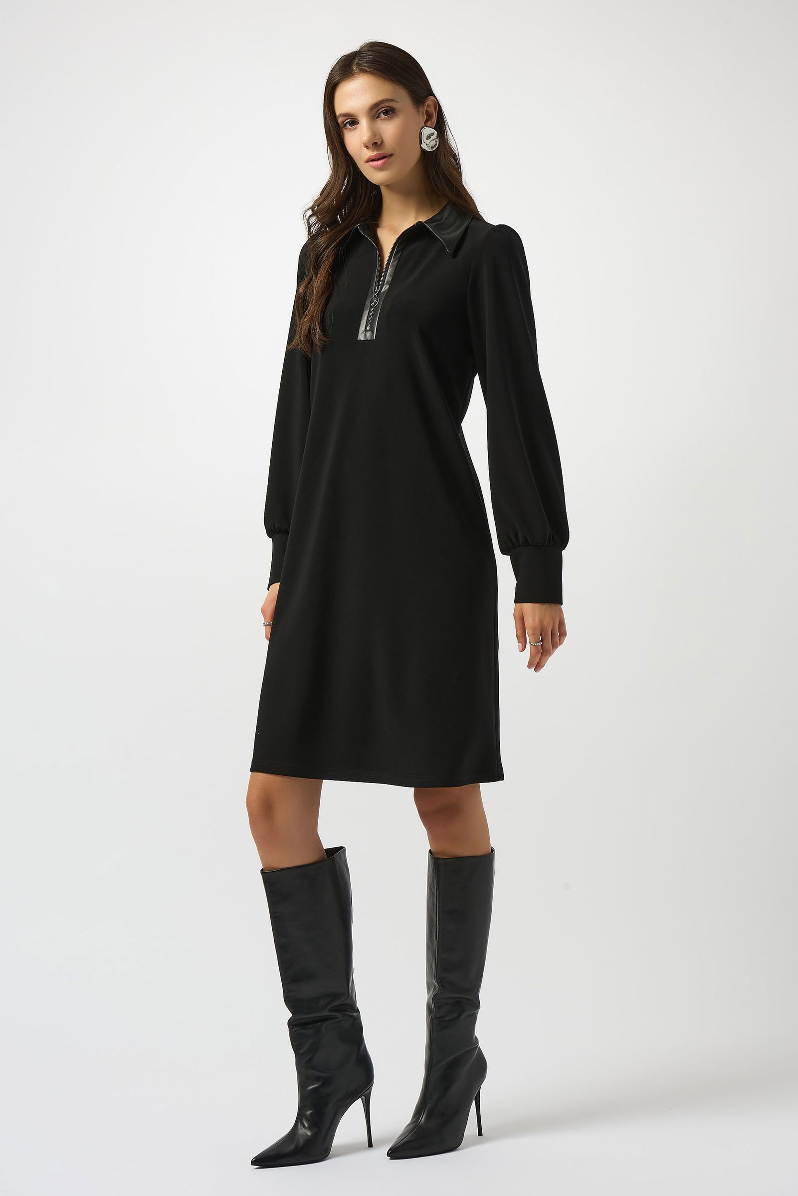 Joseph Ribkoff | Joseph Ribkoff Kurzes Kleid | 48 | schwarz
