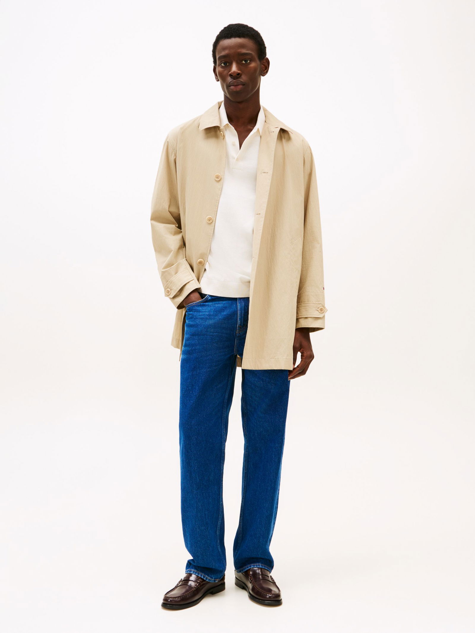 Tommy Hilfiger |  Tommy Hilfiger Poloshirt  | M | ivory petal