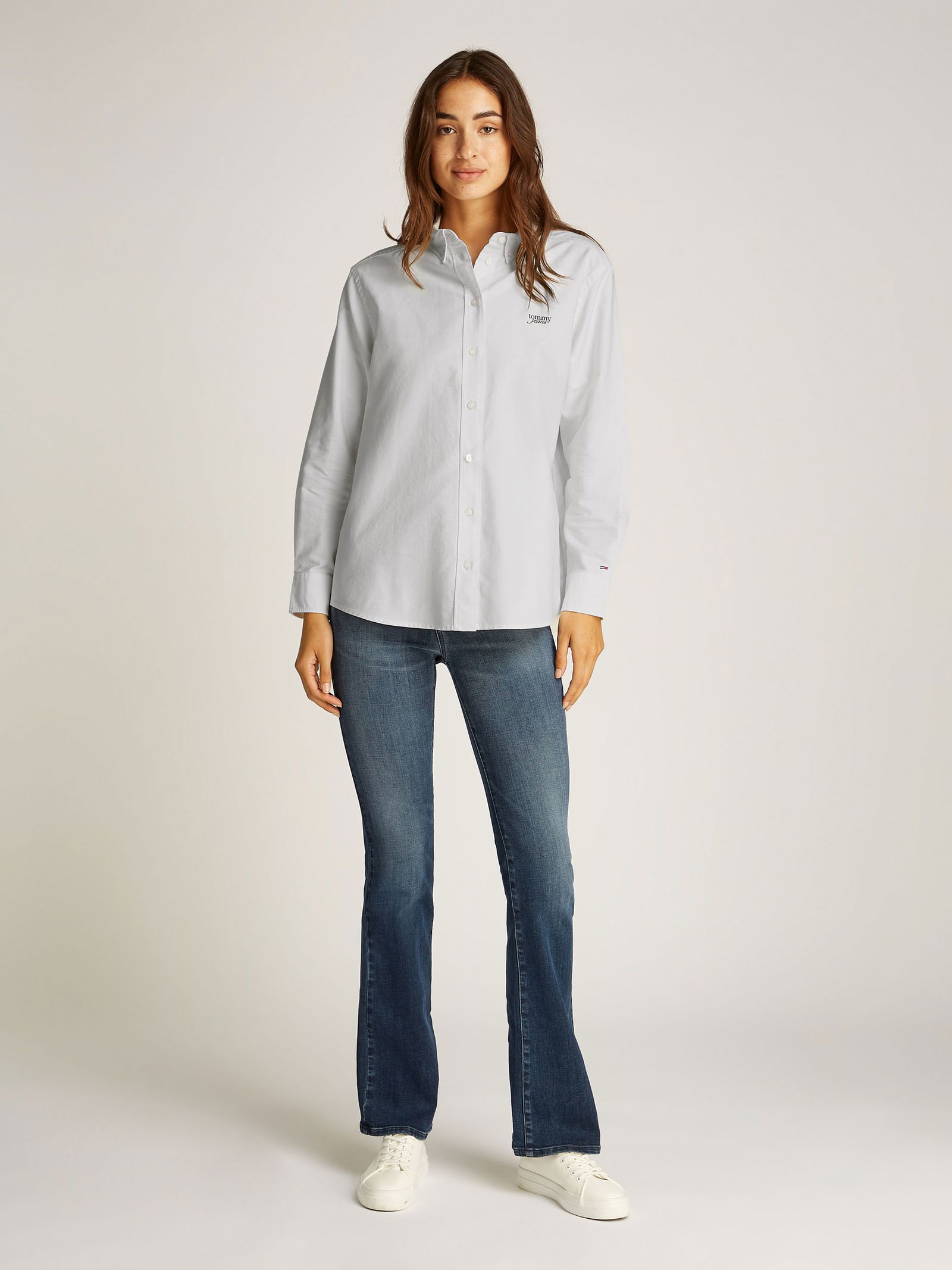 73279aa7fcf79329e935f68def9ecb18  |  TJW RLX SCRIPT OXFORD SHIRT | M | ecru