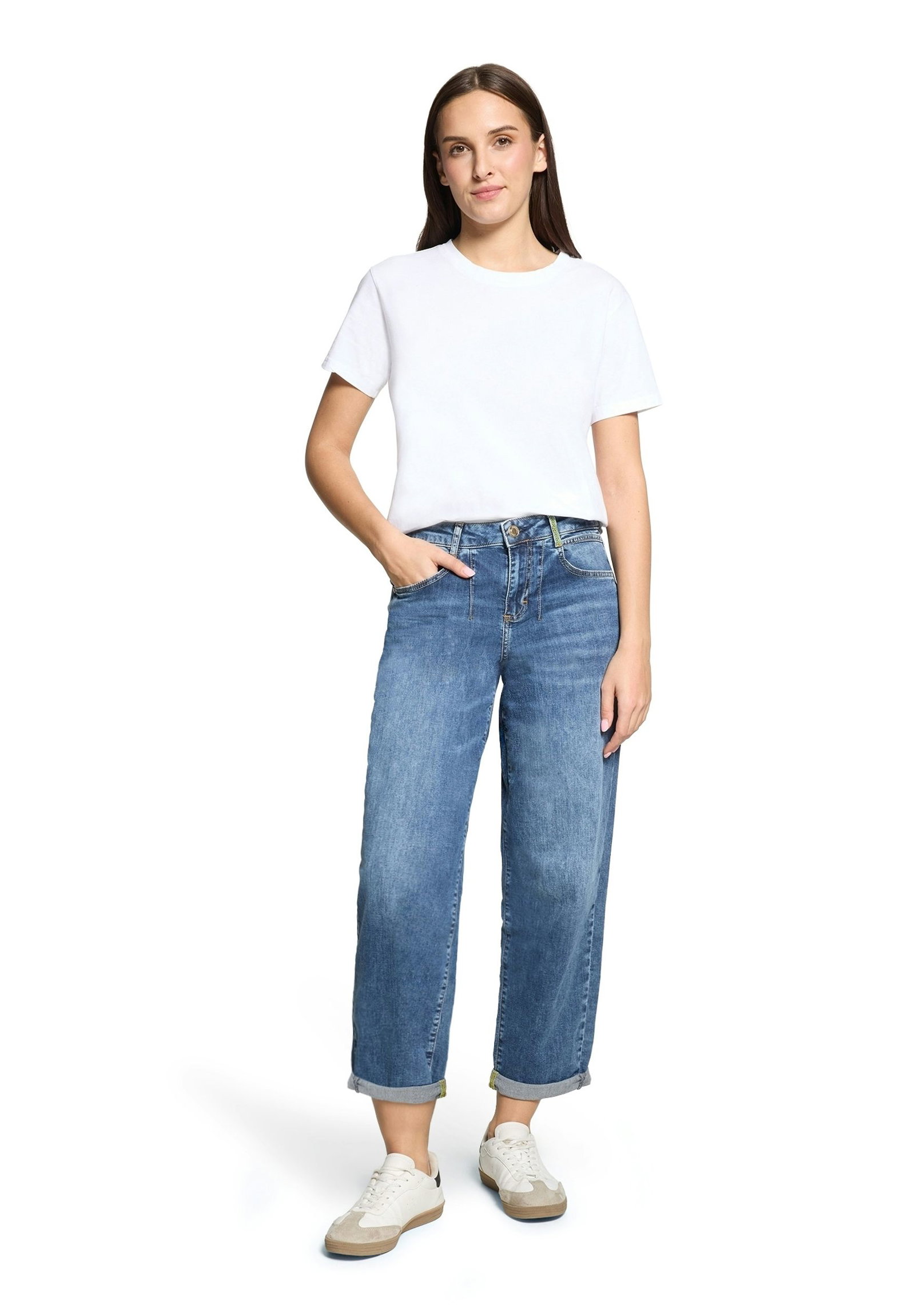 Cartoon |  Cartoon Jeans im Used Look | 40 | dark blue denim