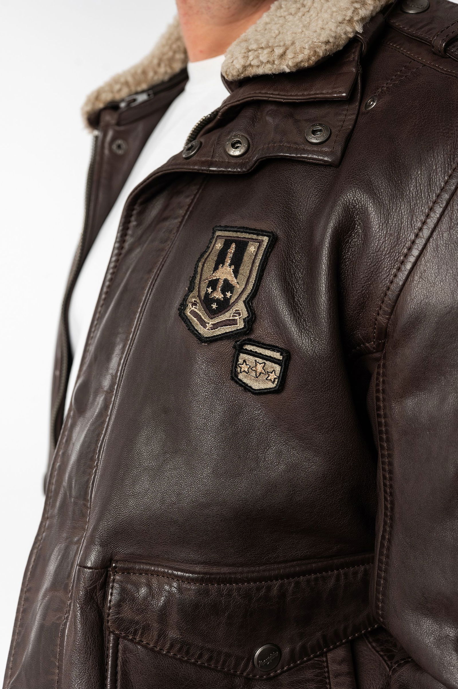 e20d90fd7b18bdec90d01ddbdb6295cc Gipsy |  Mauritius Gipsy Lederjacke Pilotenjacke MMCruise | 3XL