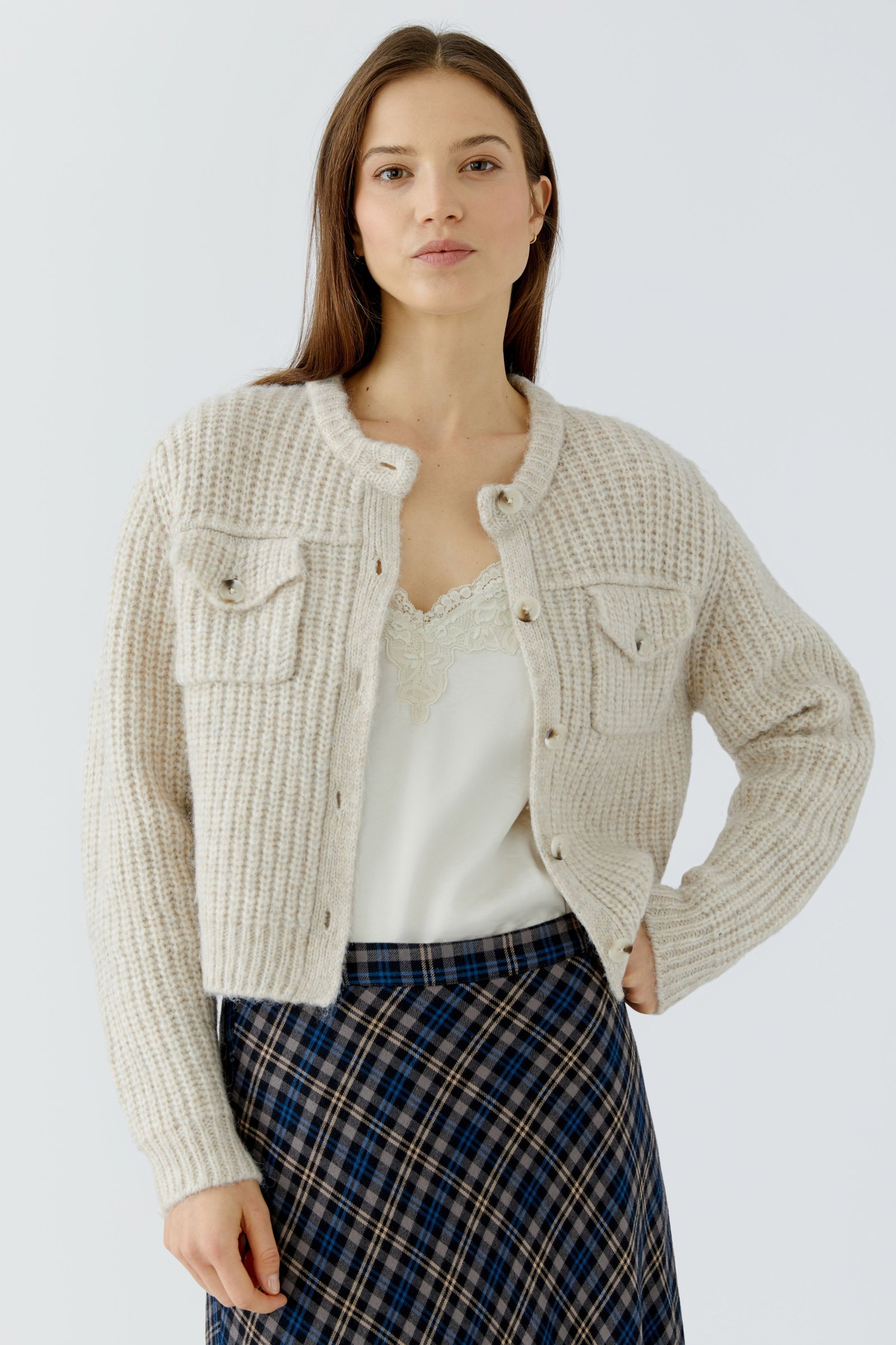 Jacke, light beige mel #5