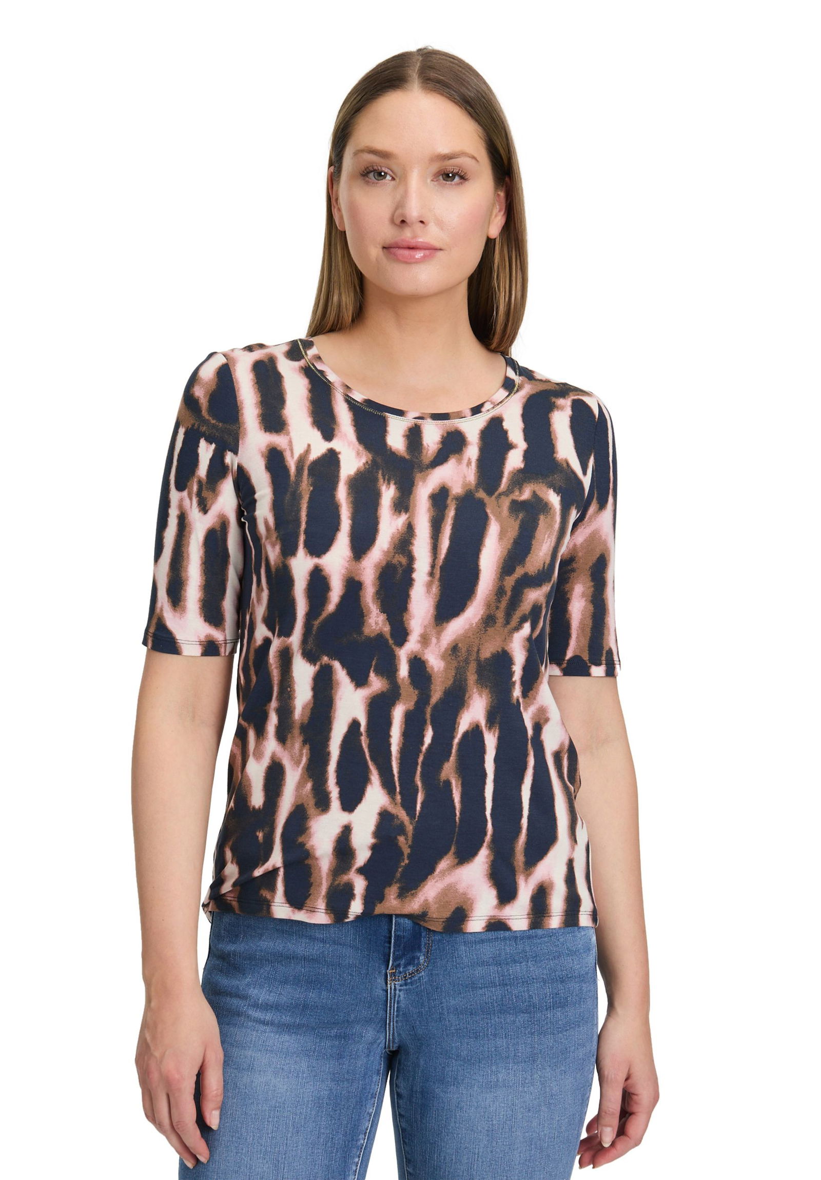 1777b96bff4fc628665b2a2e9af7ae26 Betty Barclay |  Betty Barclay Longsleeve  | 40 | dark blue-rosé