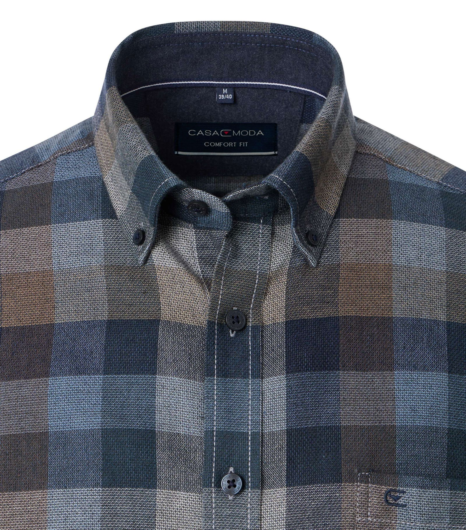 Casa Moda | Casa Moda Hemd Regular Fit | L | blau