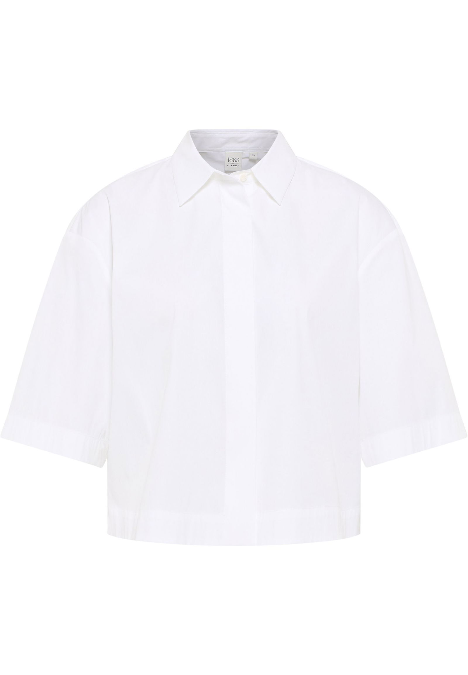 Eterna |  Eterna Businessbluse  | 34 | weiß