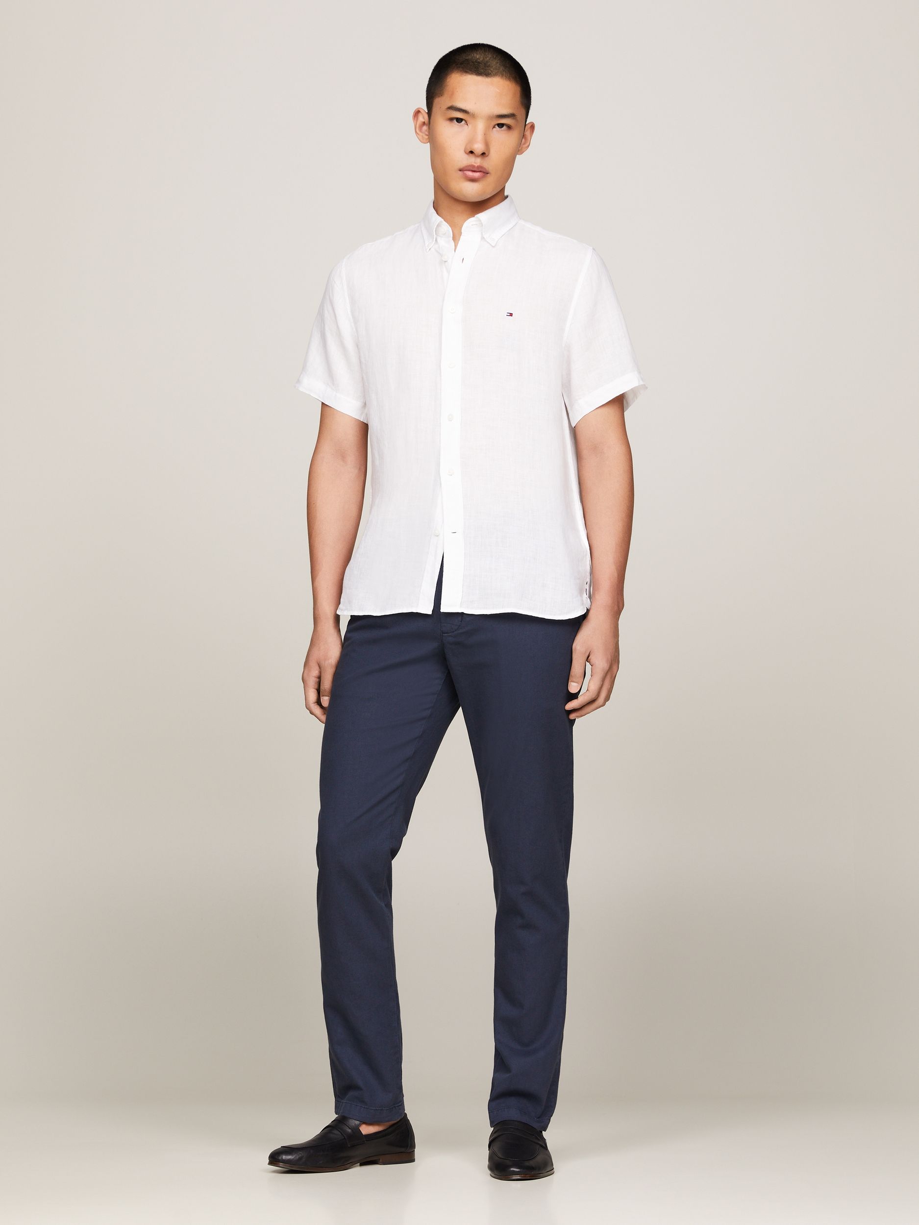 Tommy Hilfiger |  Tommy Hilfiger Hemd Regular Fit  | XXL | th optic white