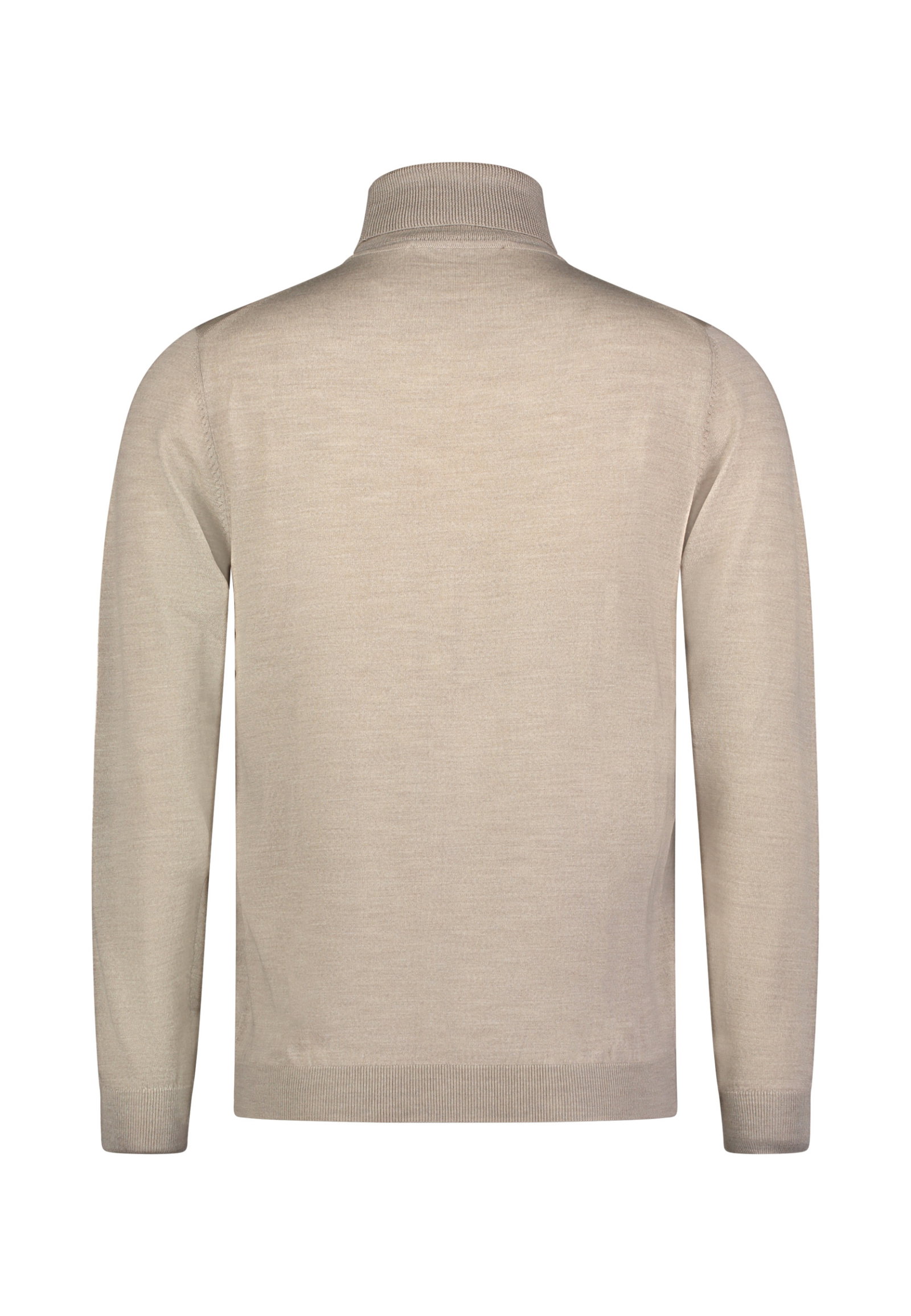 HERREN-PULLOVER 1/1 ARM, LIGHT BROWN #2