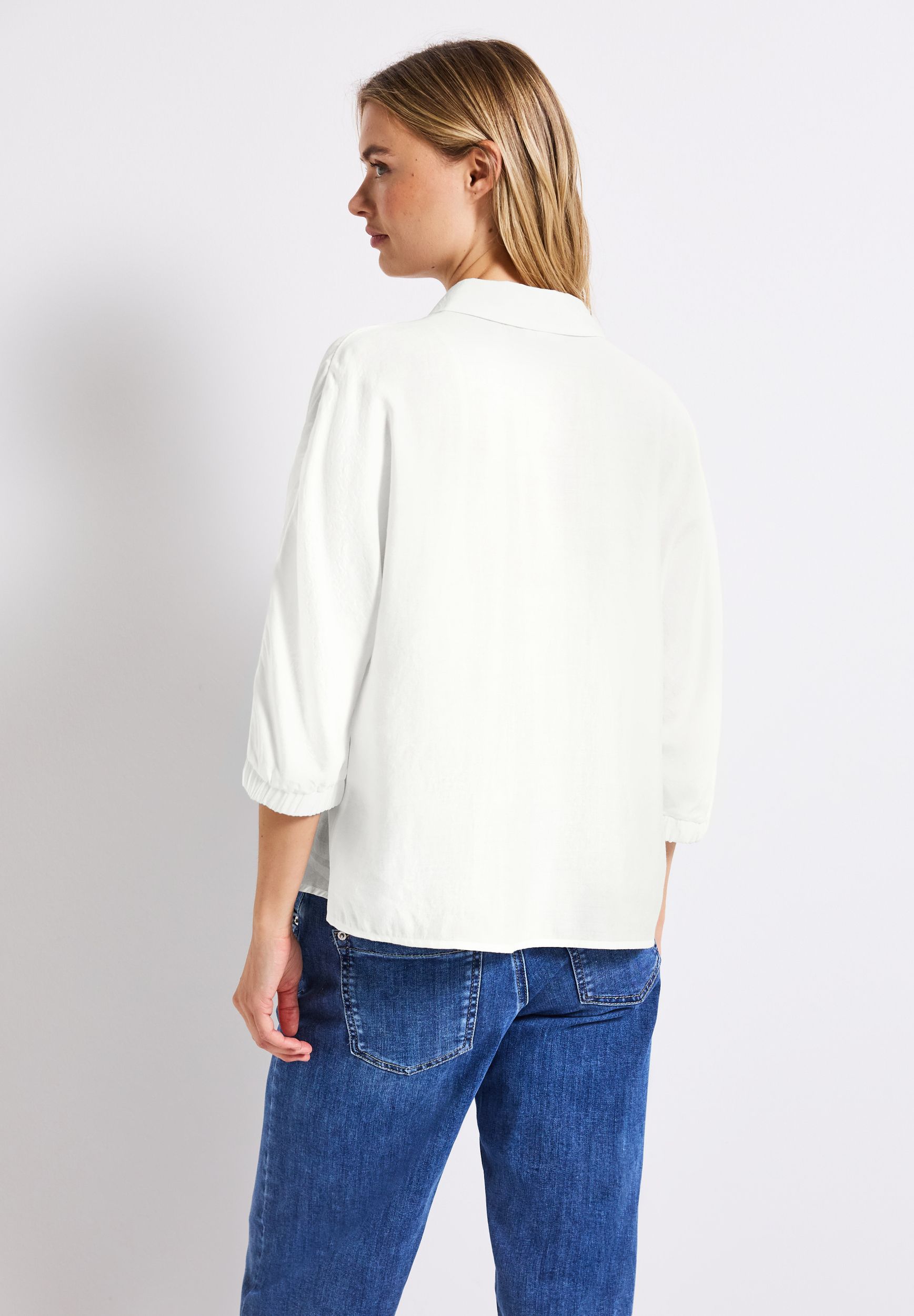 Street One |  Street One Druckbluse  | 40 | off white