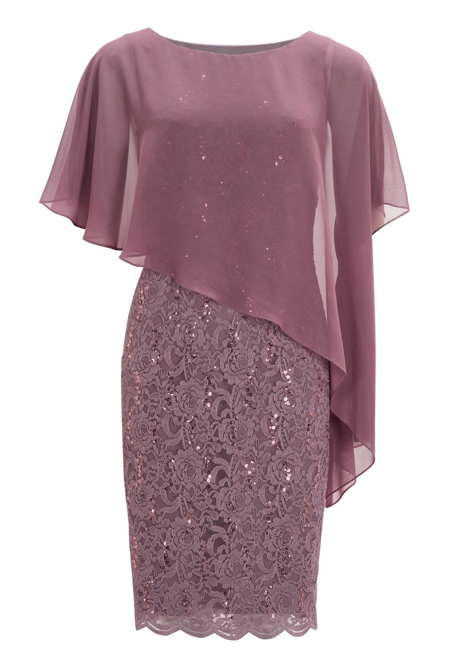 SWING |  SWING Kurzes Kleid  | 50 | mauve
