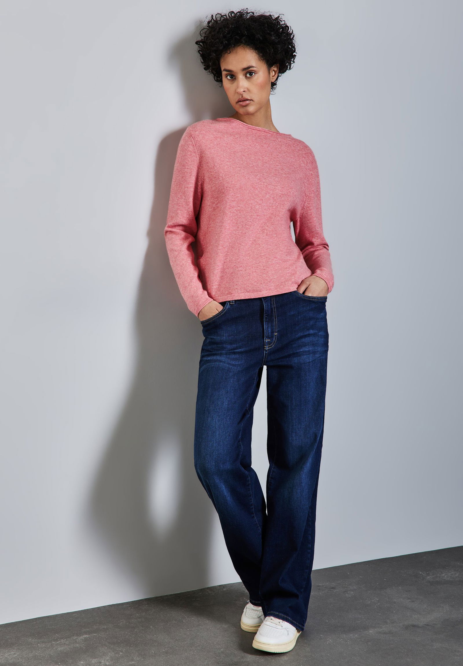 Street One |  Street One Pullover  | 38 | sugar coral mel.