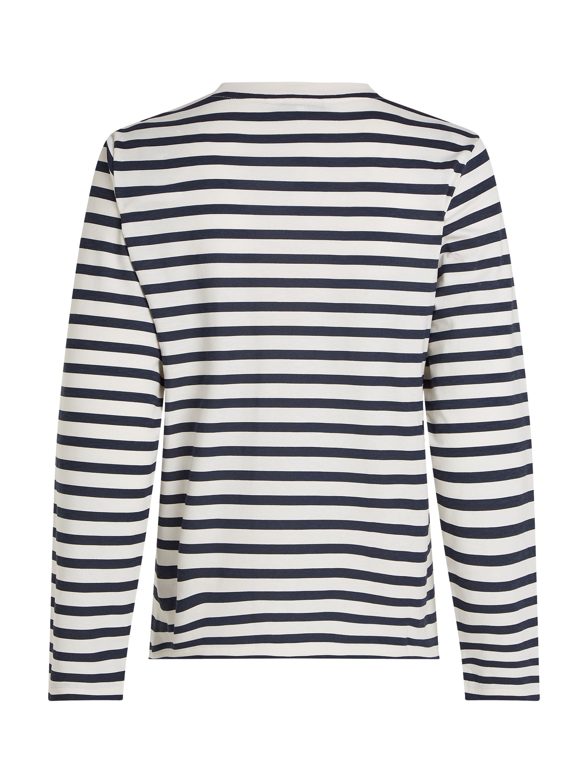 Tommy Hilfiger: MODERN REG STRIPE C-NK LS