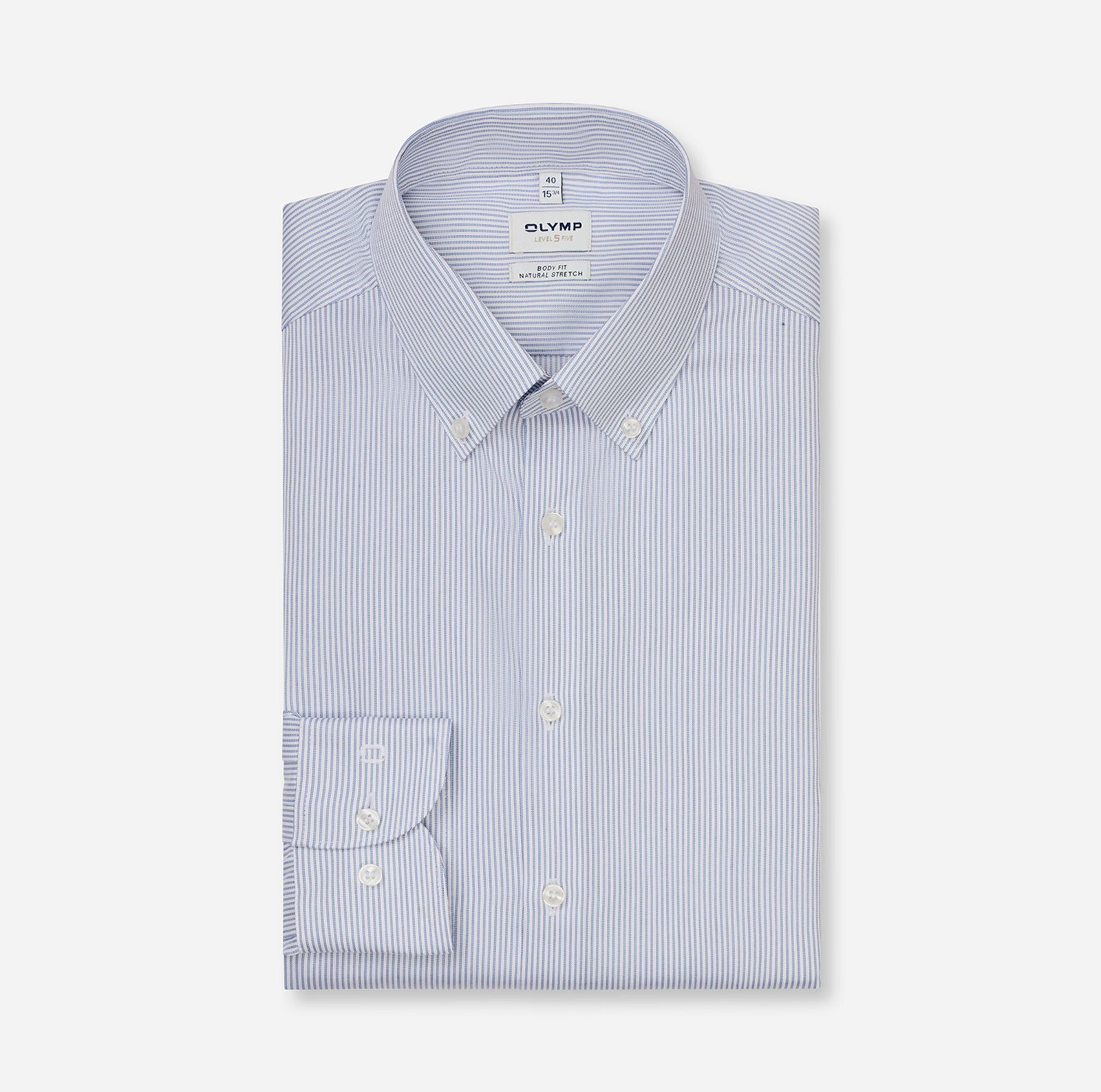 Olymp |  Olymp Hemd Slim Fit  | 44 | bleu