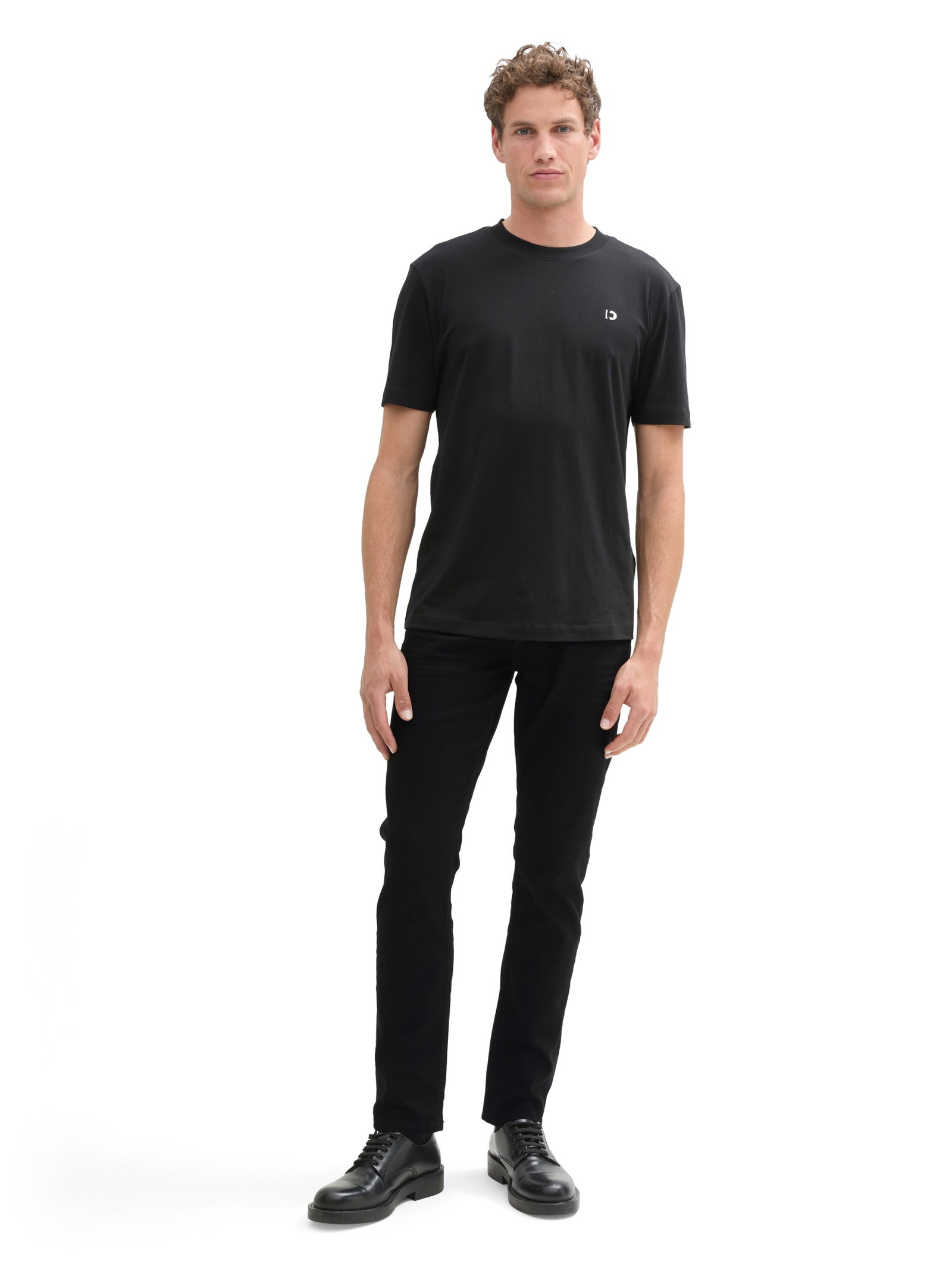 slim PIERS black denim, black denim #5