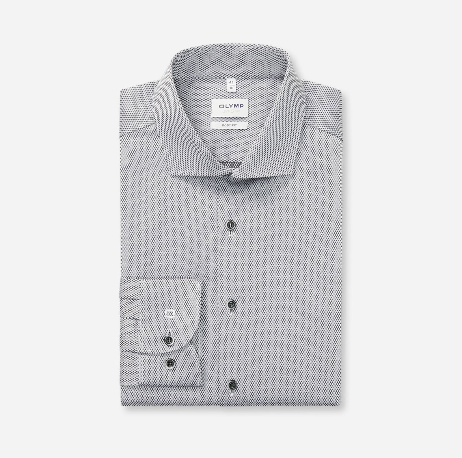 Olymp | Olymp Hemd Slim Fit | 43 | anthrazit