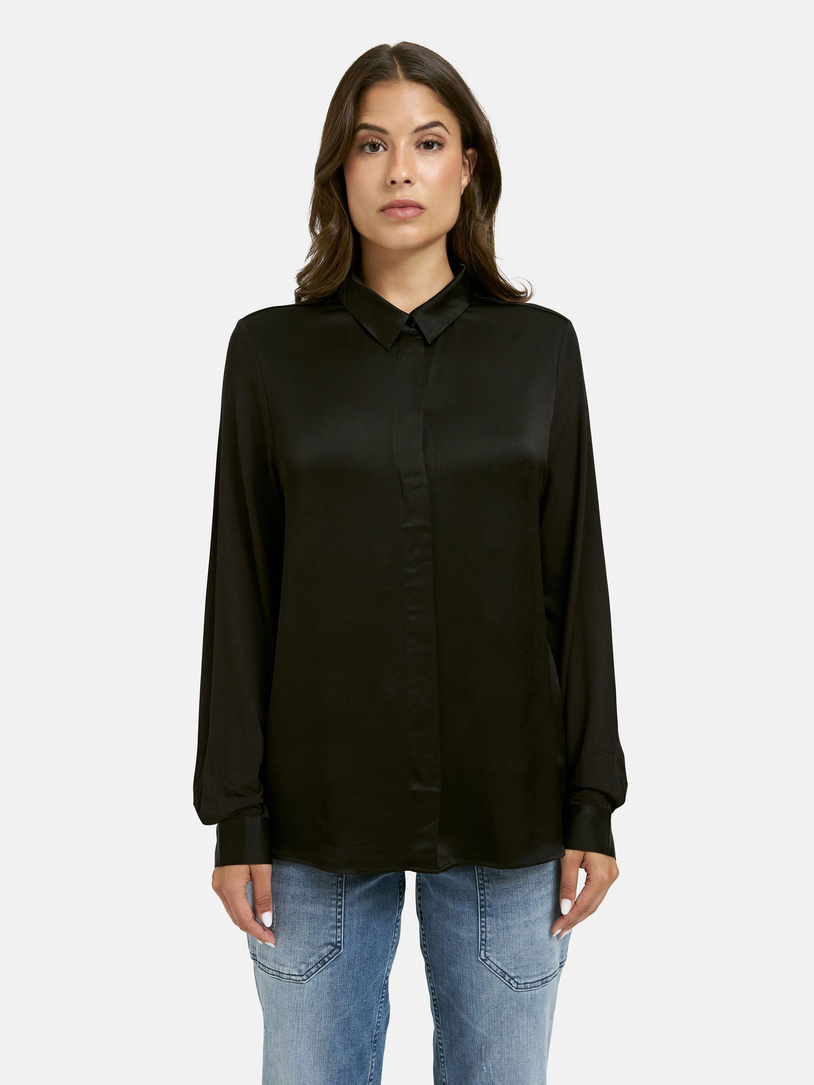Milano | Milano Businessbluse | 46 | black