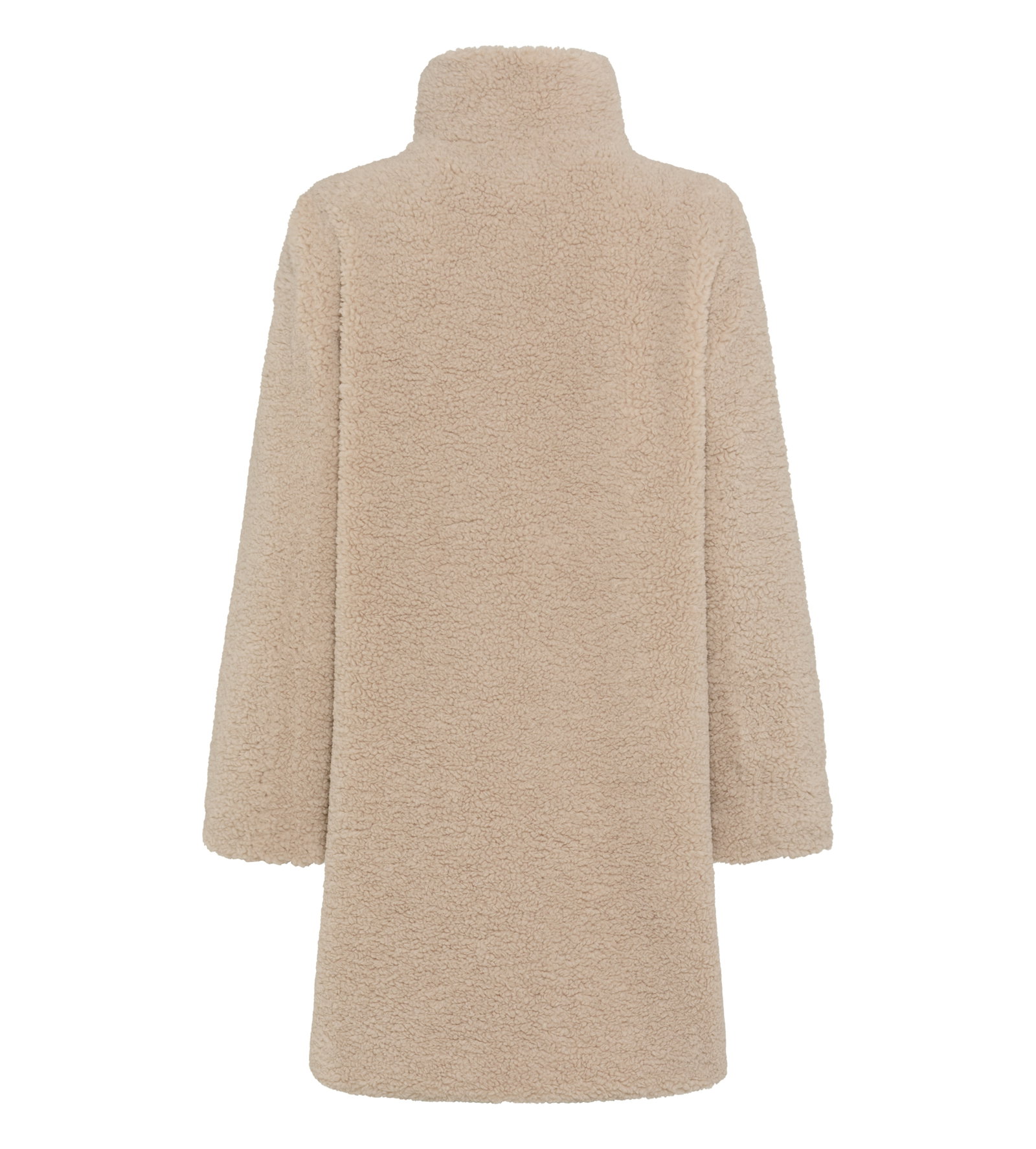 JACKE WEBPELZ, BEIGE/KITT #2