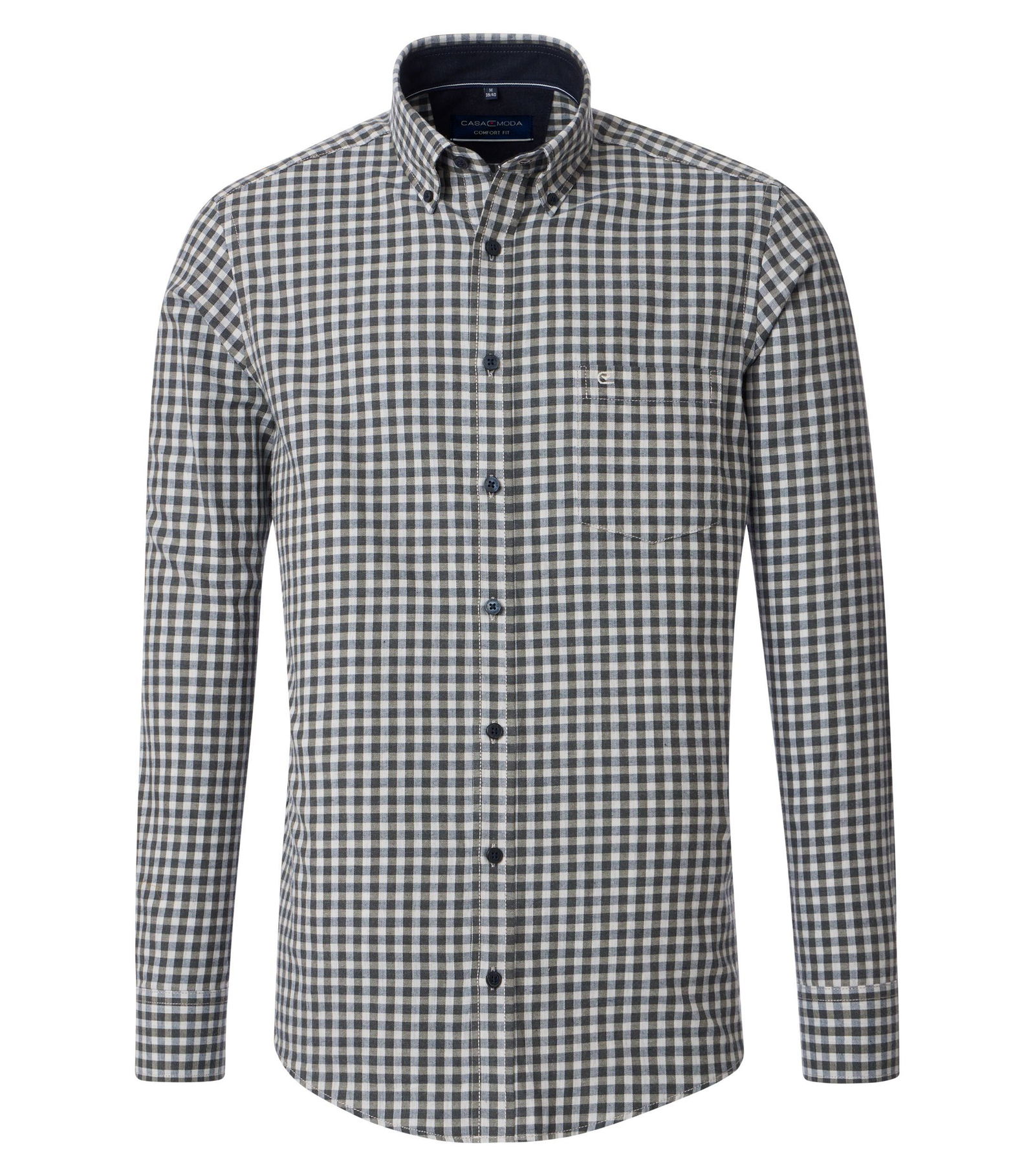 Casa Moda |  Casa Moda Hemd Regular Fit  | 3XL | grün