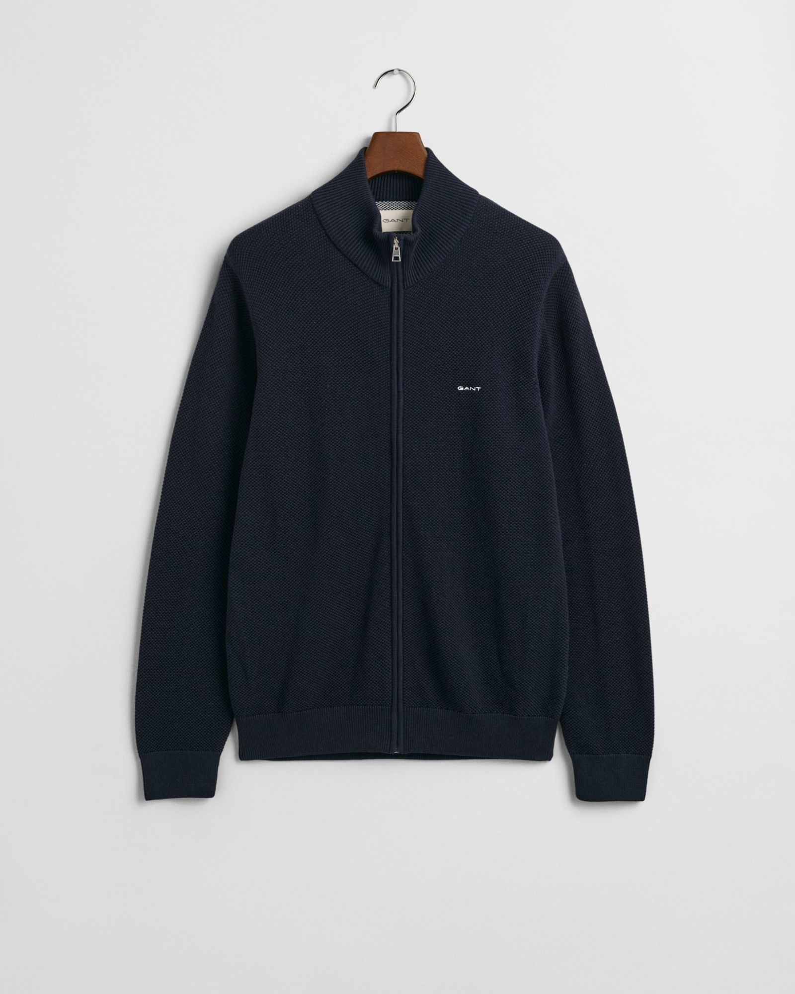 b0a4e00ef9af8e2b9234ff263b2f2970 Gant | Gant Strickjacke | Cardigan | L | evening blue