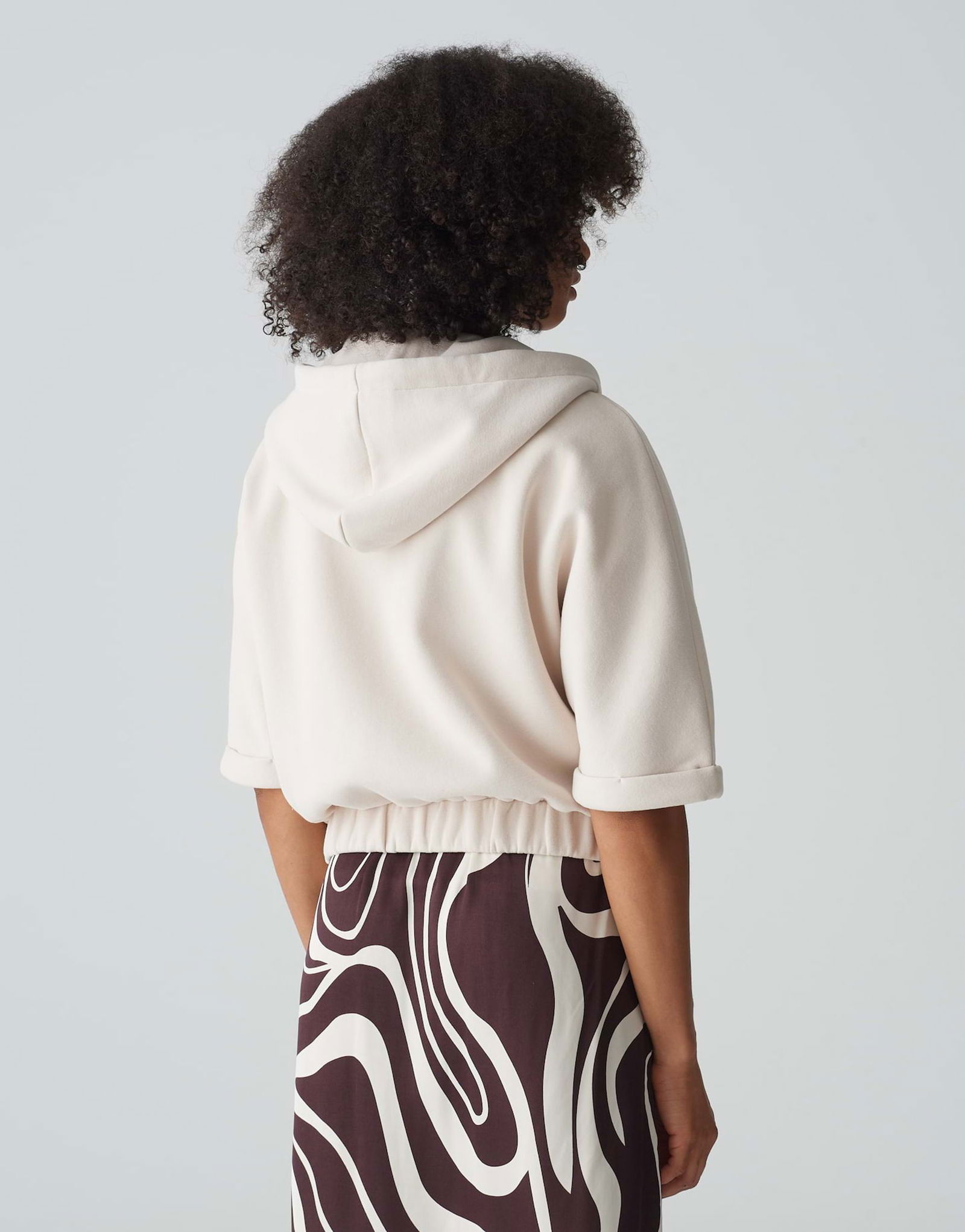 Opus |  Opus Sweatjacke "GADORA" | 36 | natural glaze